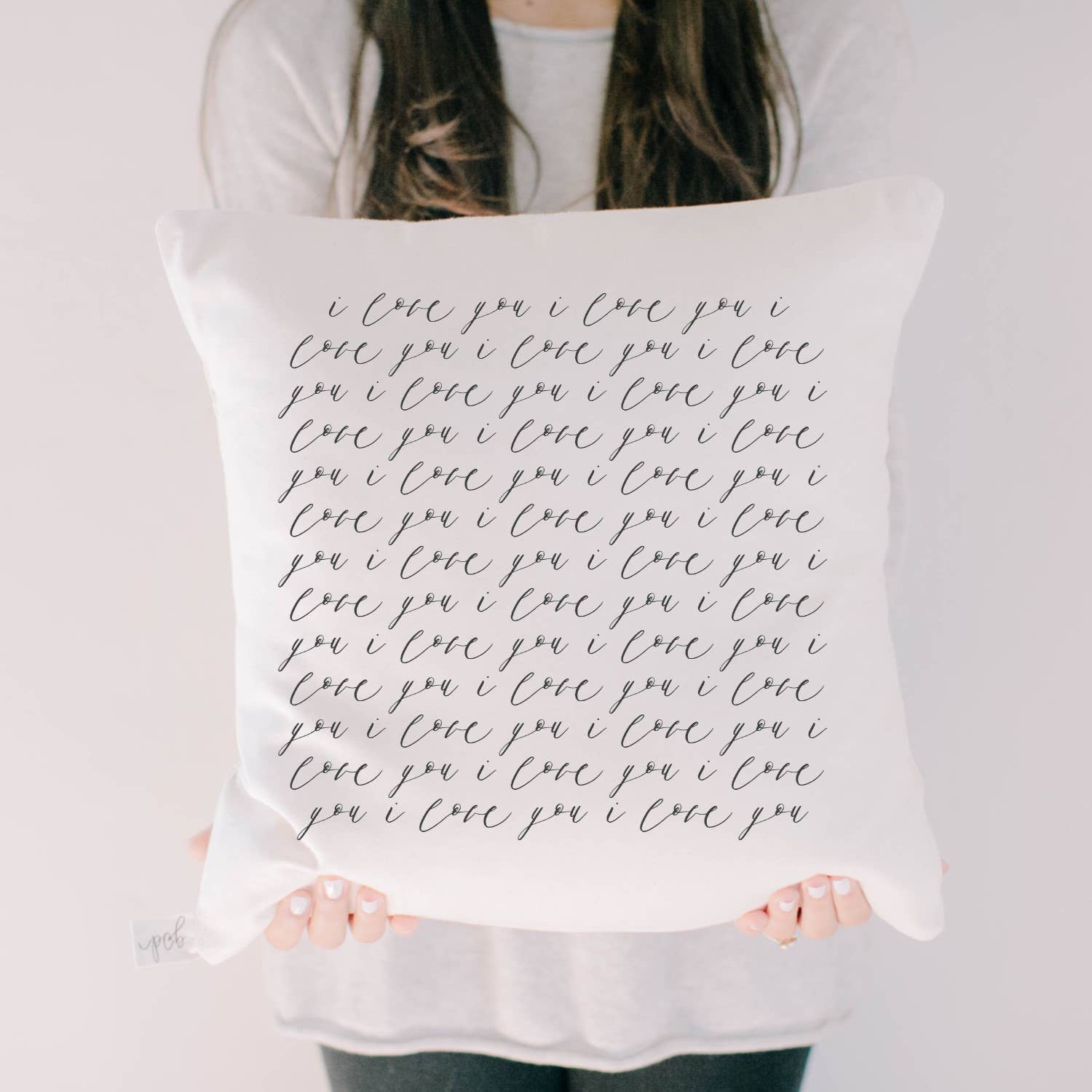 Throw Pillows - I Love You 100x