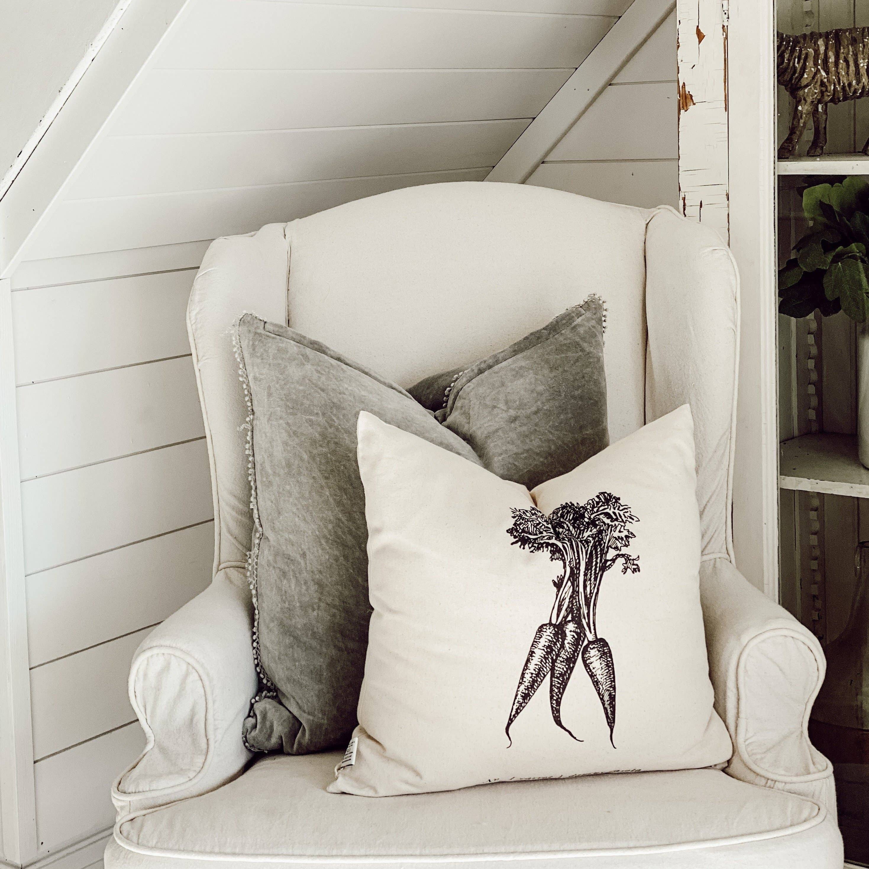 Throw Pillows - Carrots