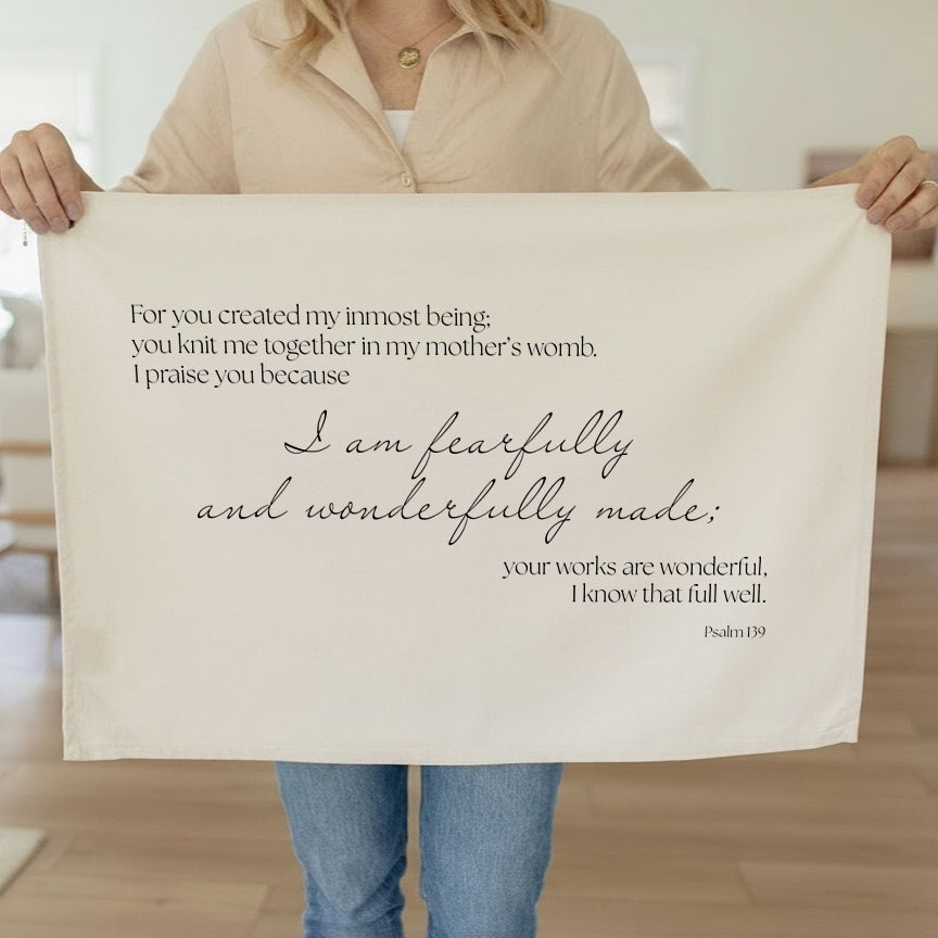 Wall Banner - Psalm 139