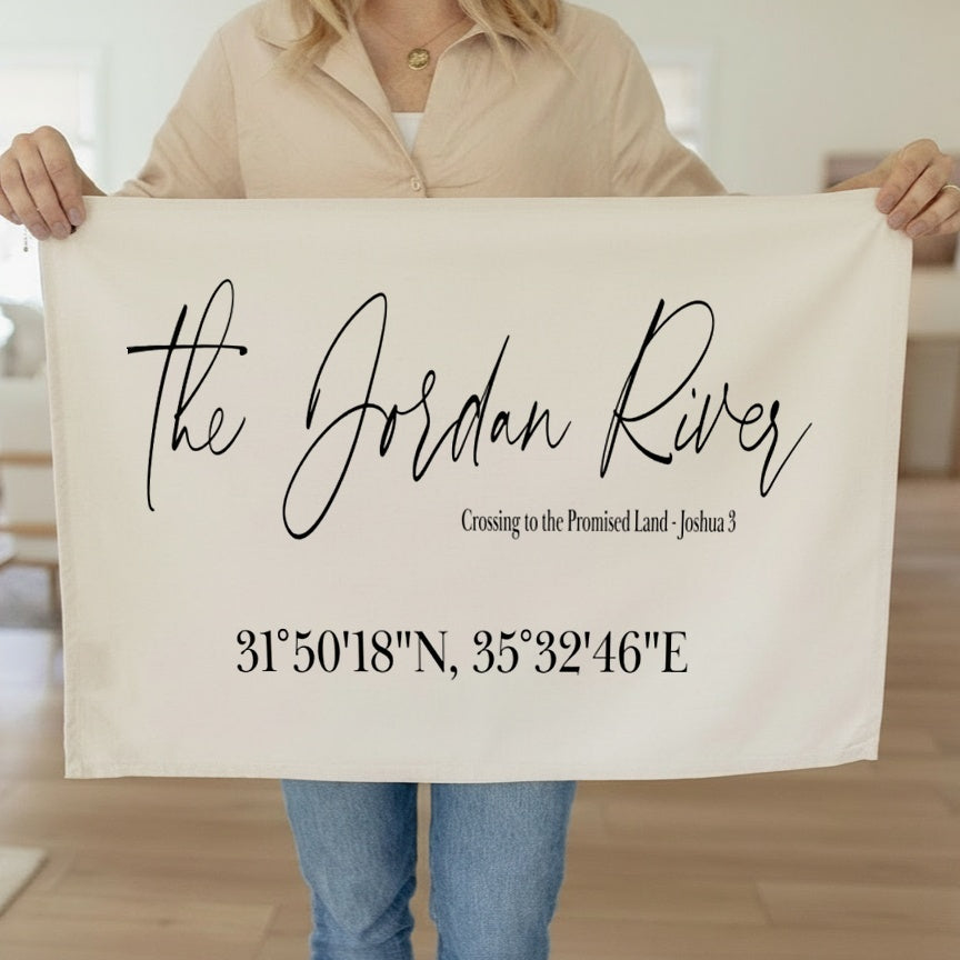 Wall Banner - The Jordan River