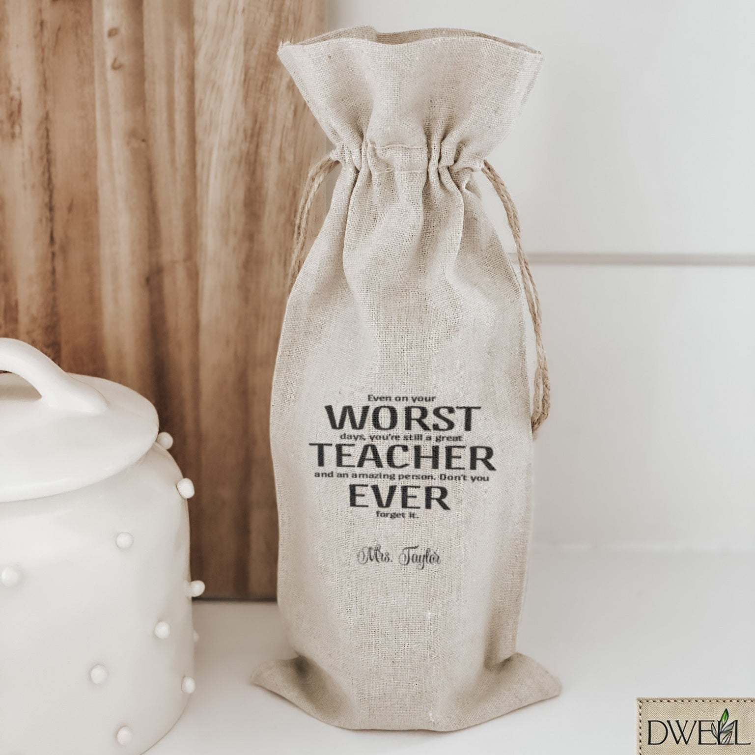 Wine Bag - Worst Teacher Ever