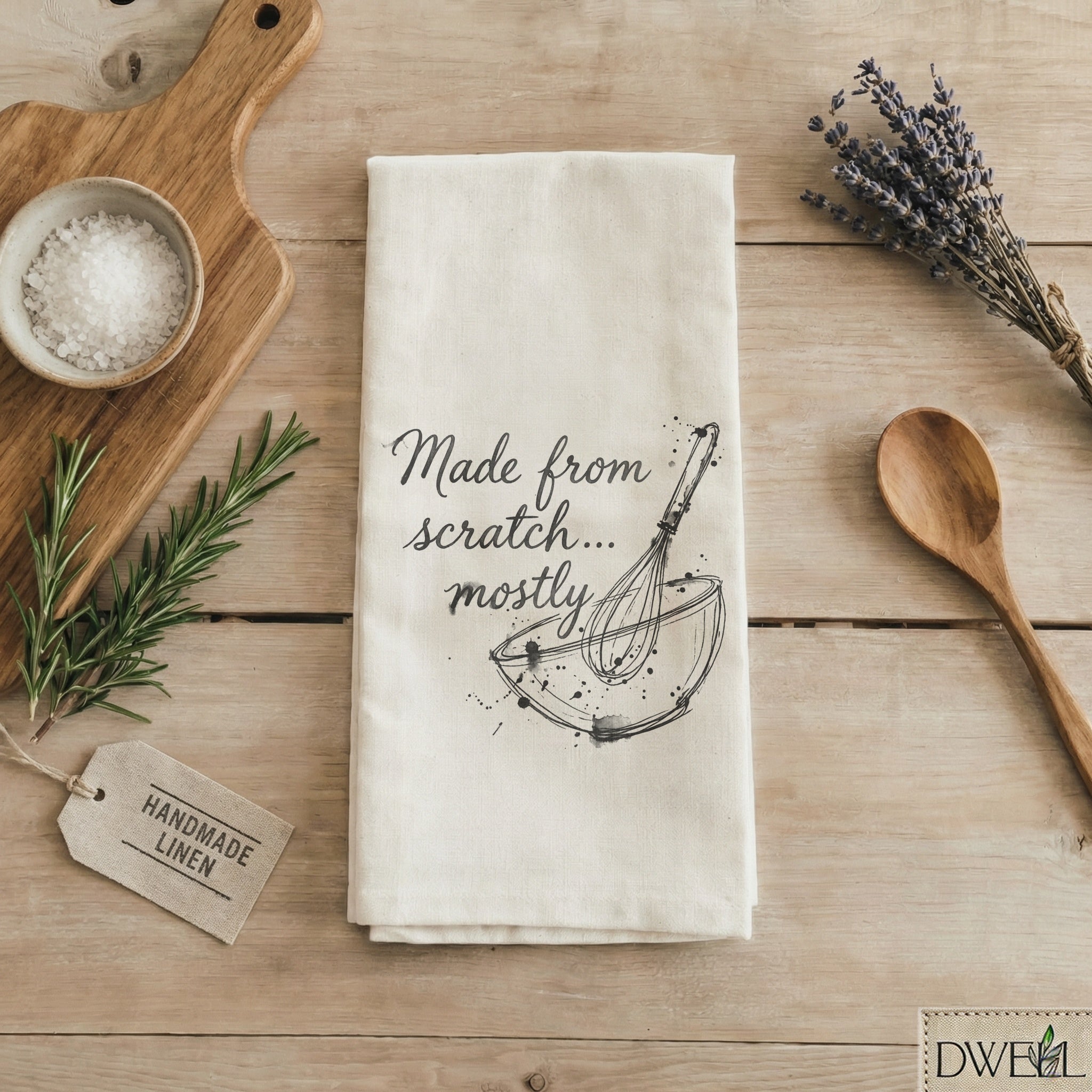 Tea Towel - Made from Scratch