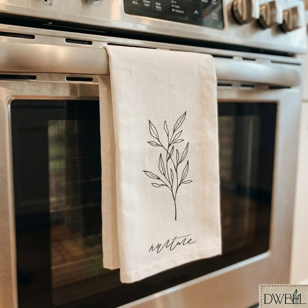 Tea Towel - Nurture Wildflower