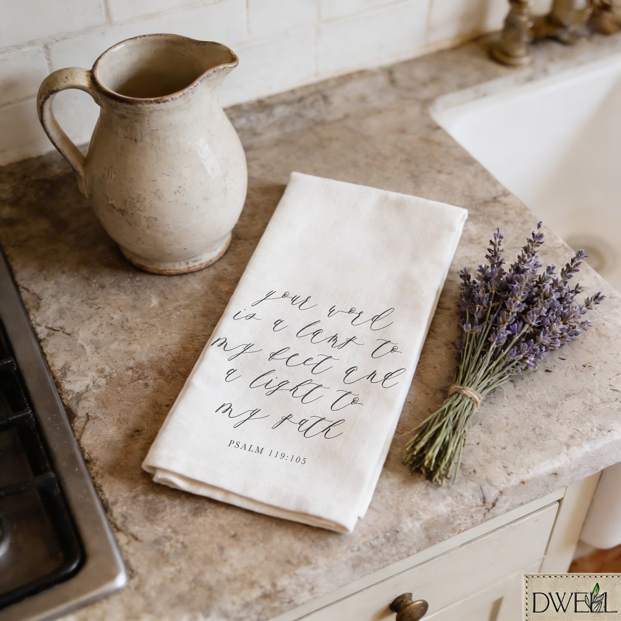 Tea Towel - A Light Unto My Path