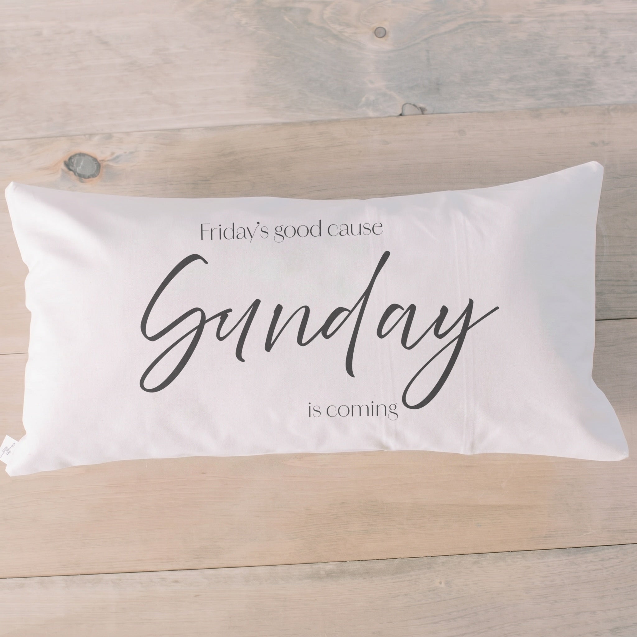 Lumbar Pillows - Sunday Is Coming
