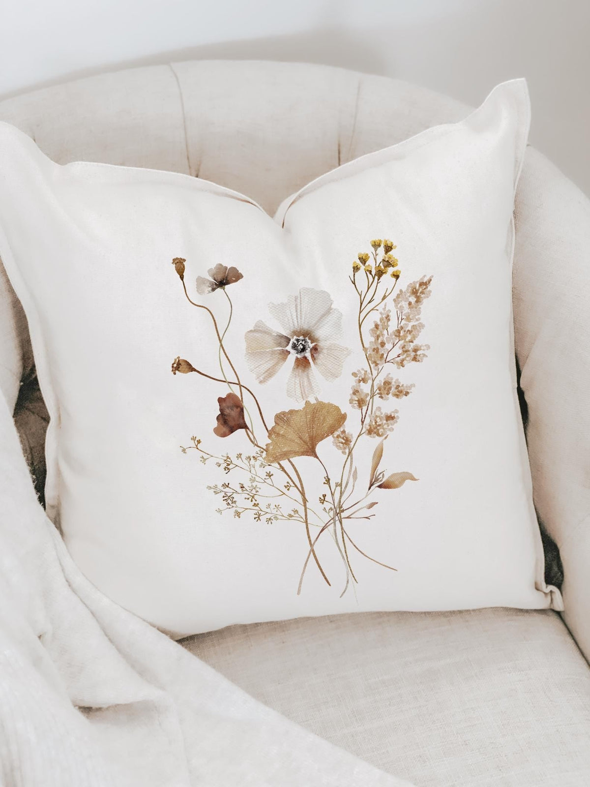 Throw Pillows - Fall Bouquet
