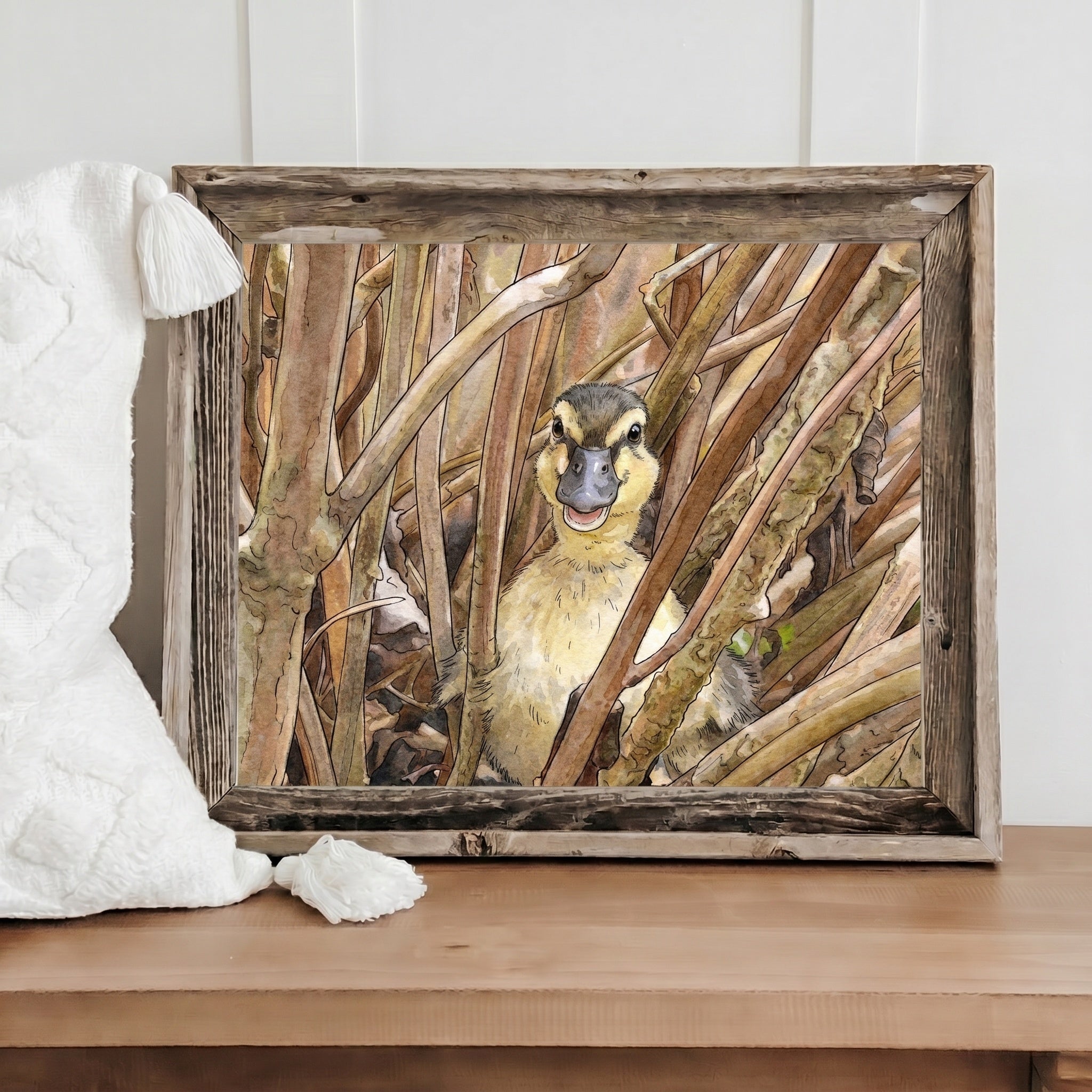Barnwood Frames - Happy Duckling