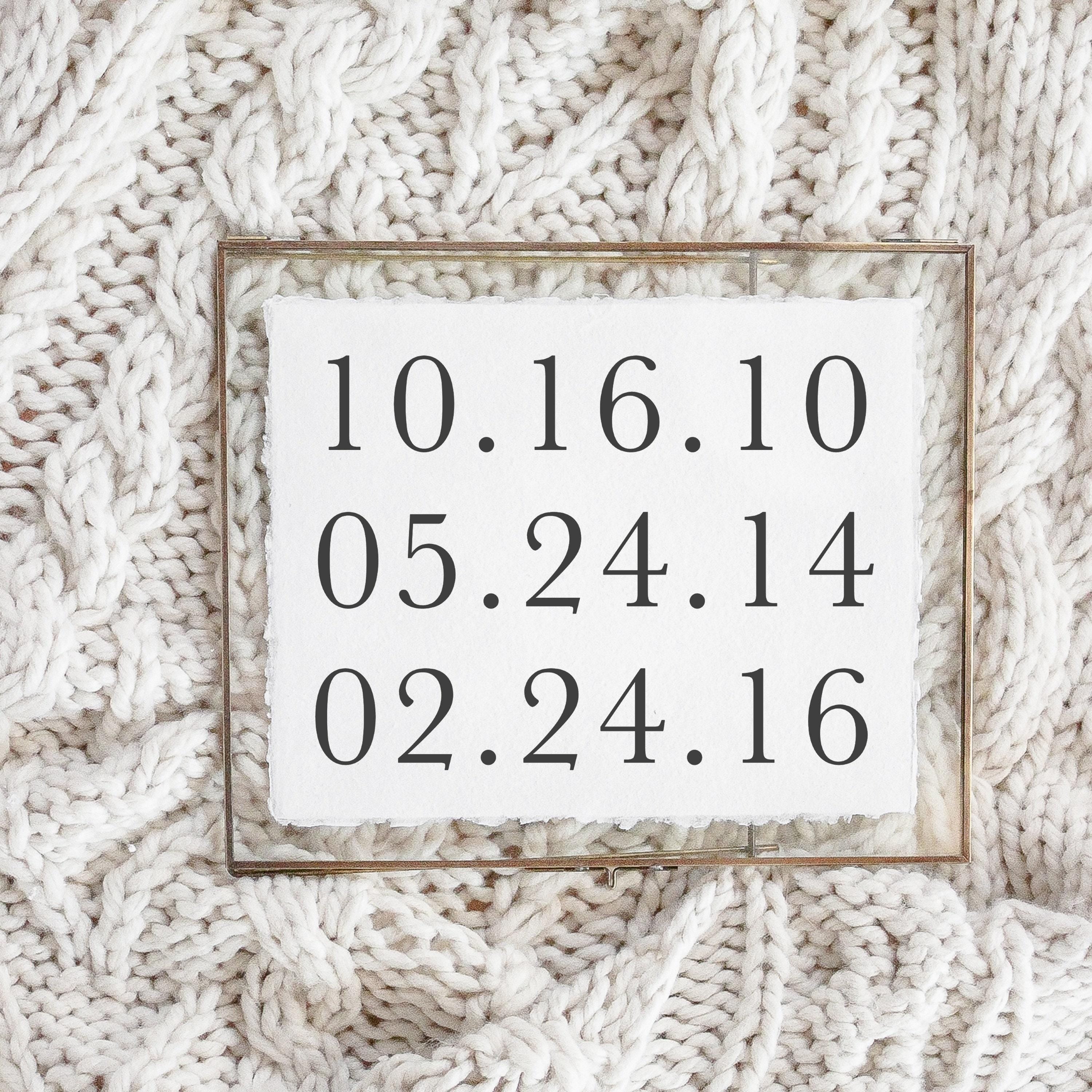 Personalized Glass Table Frames & Cards