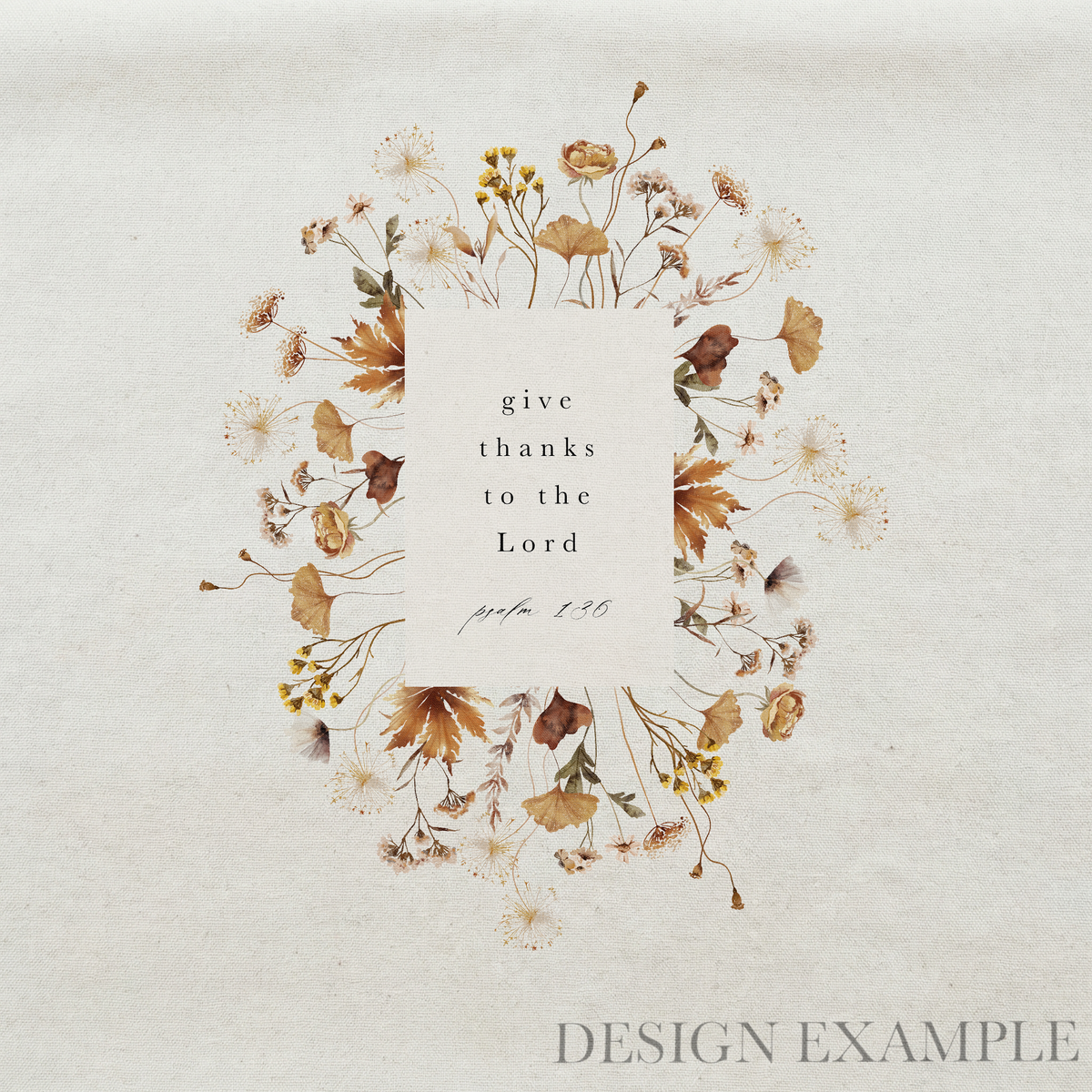 Tea Towel - Give Thanks