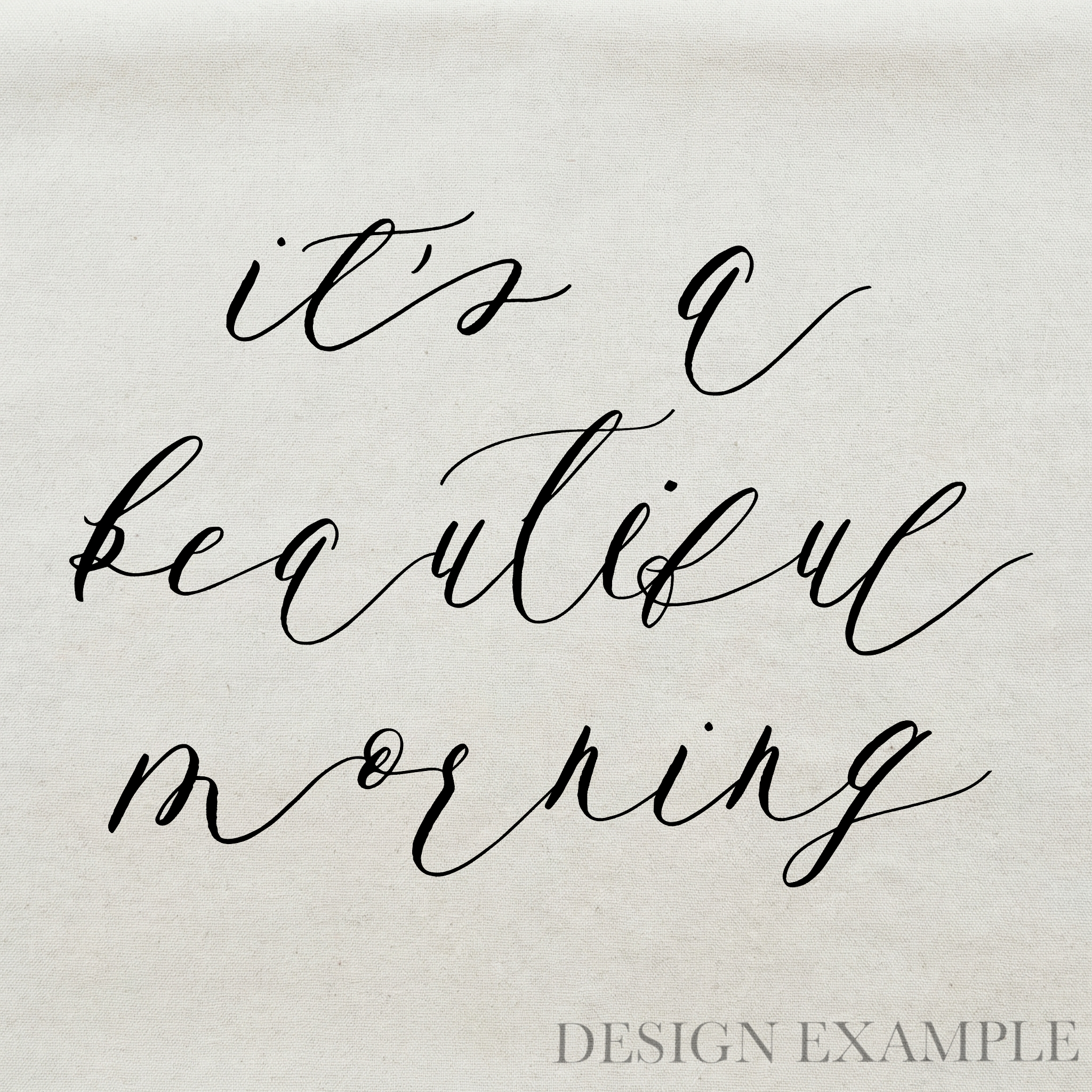 Tea Towel - It's a Beautiful Morning
