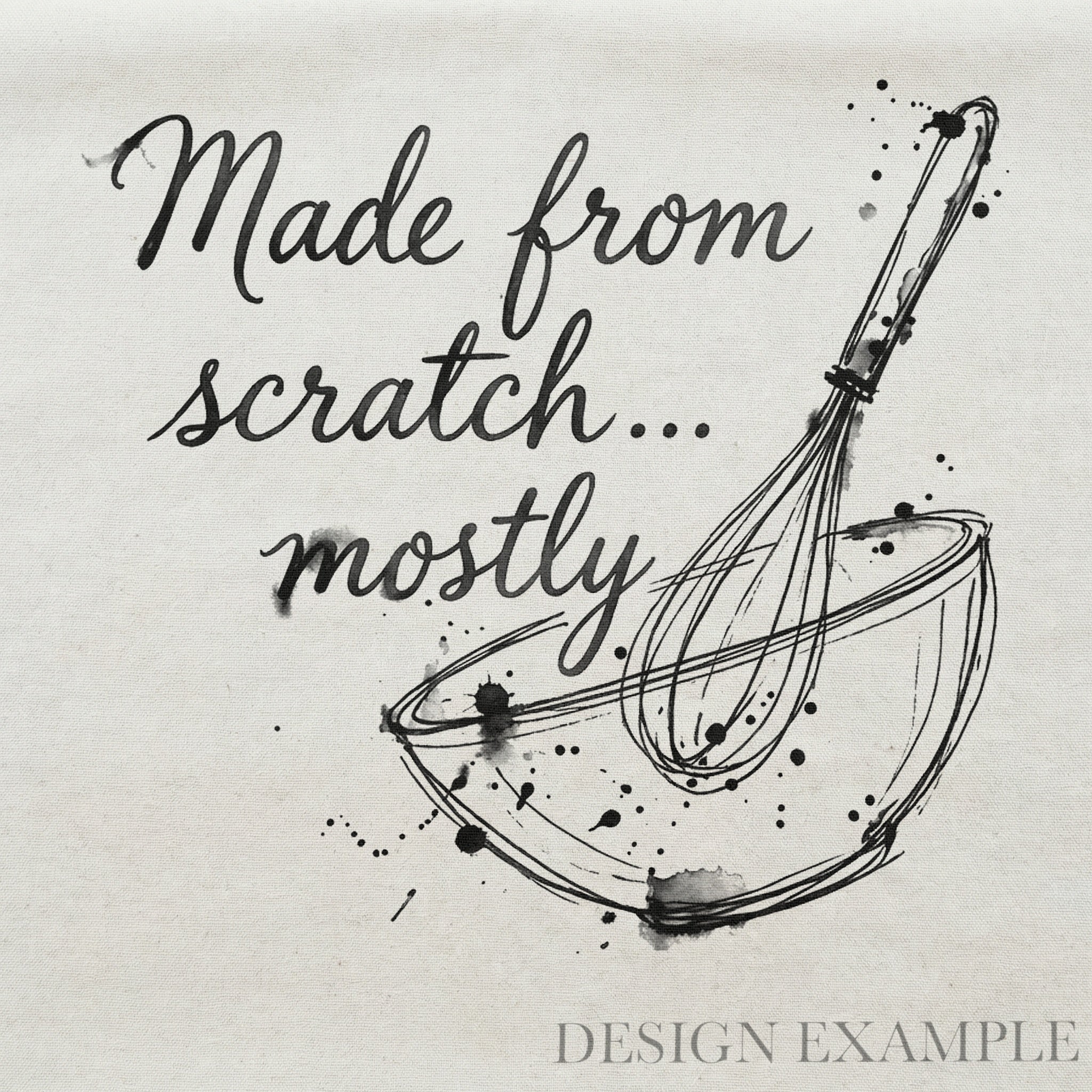 Tea Towel - Made from Scratch