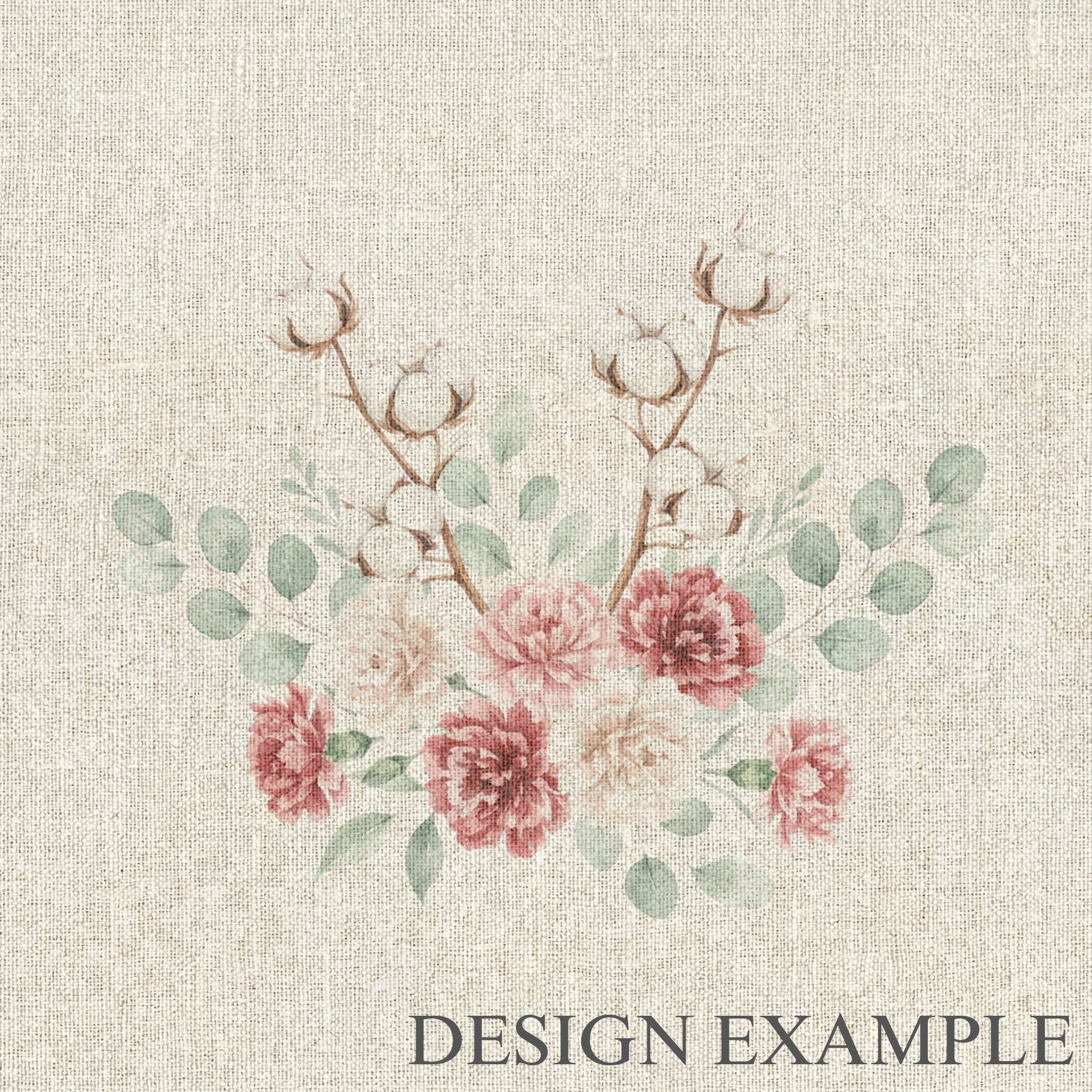 Napkins - Spring Cotton Bouquet