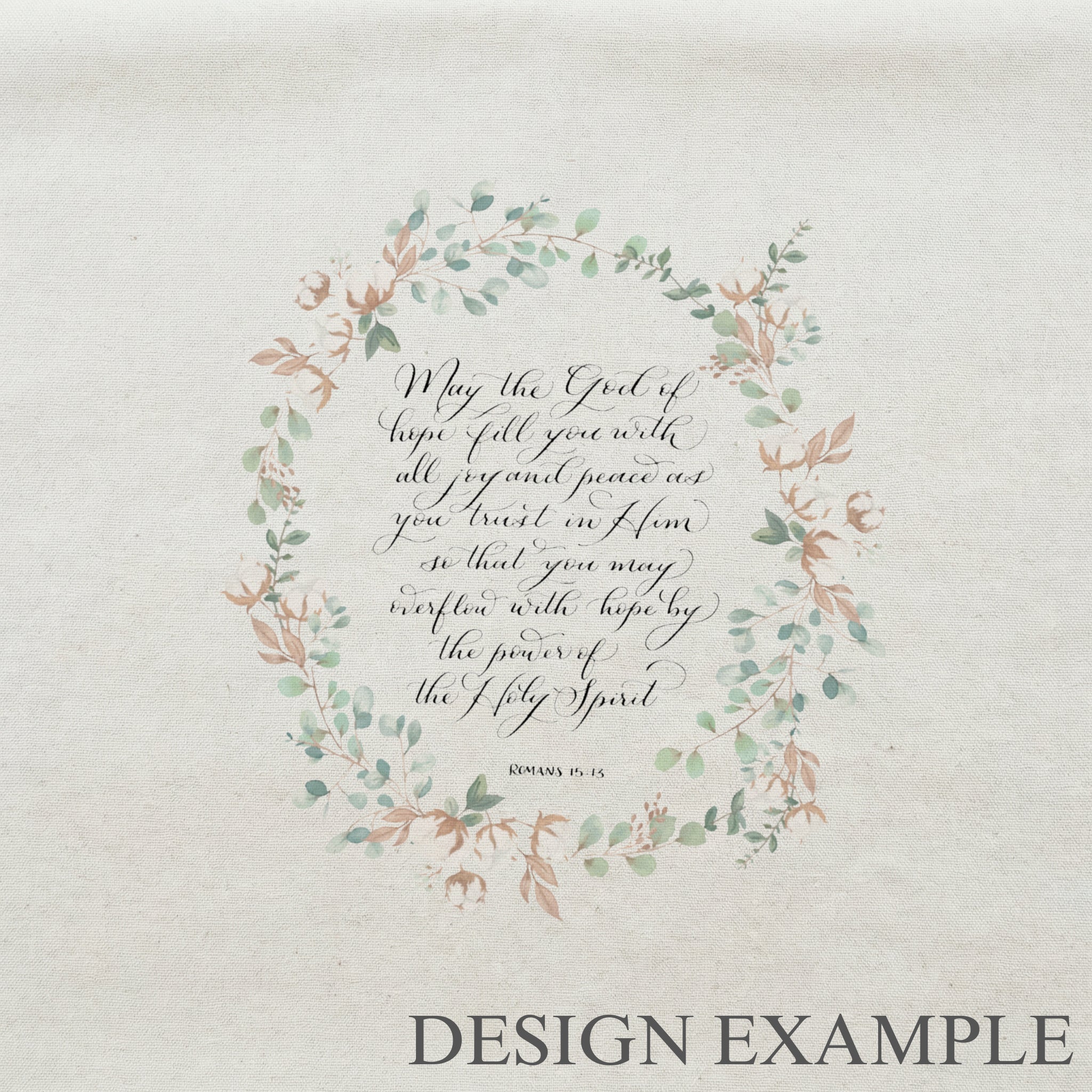Throw Pillows - Romans 15