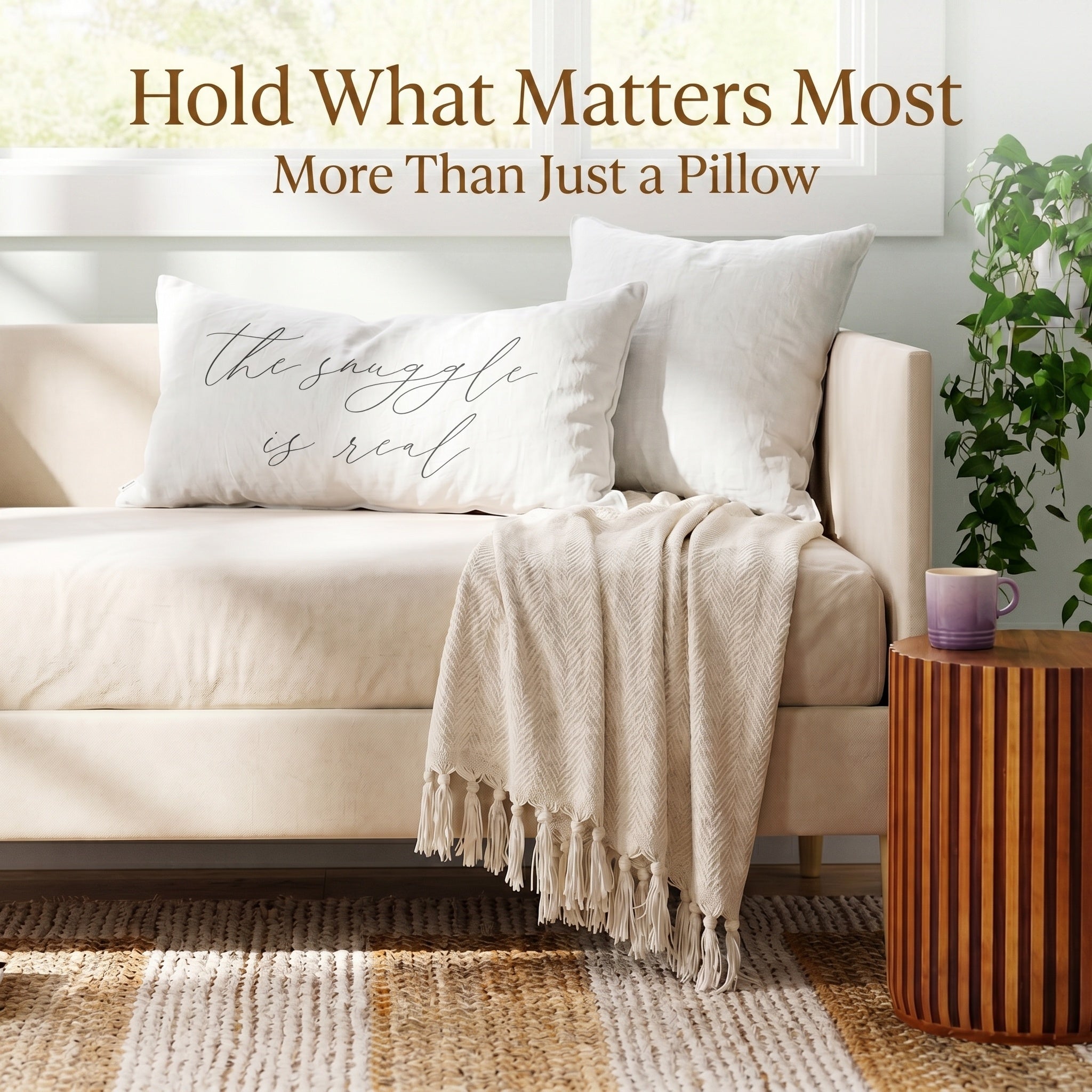 Lumbar Pillows - The Snuggle is Real