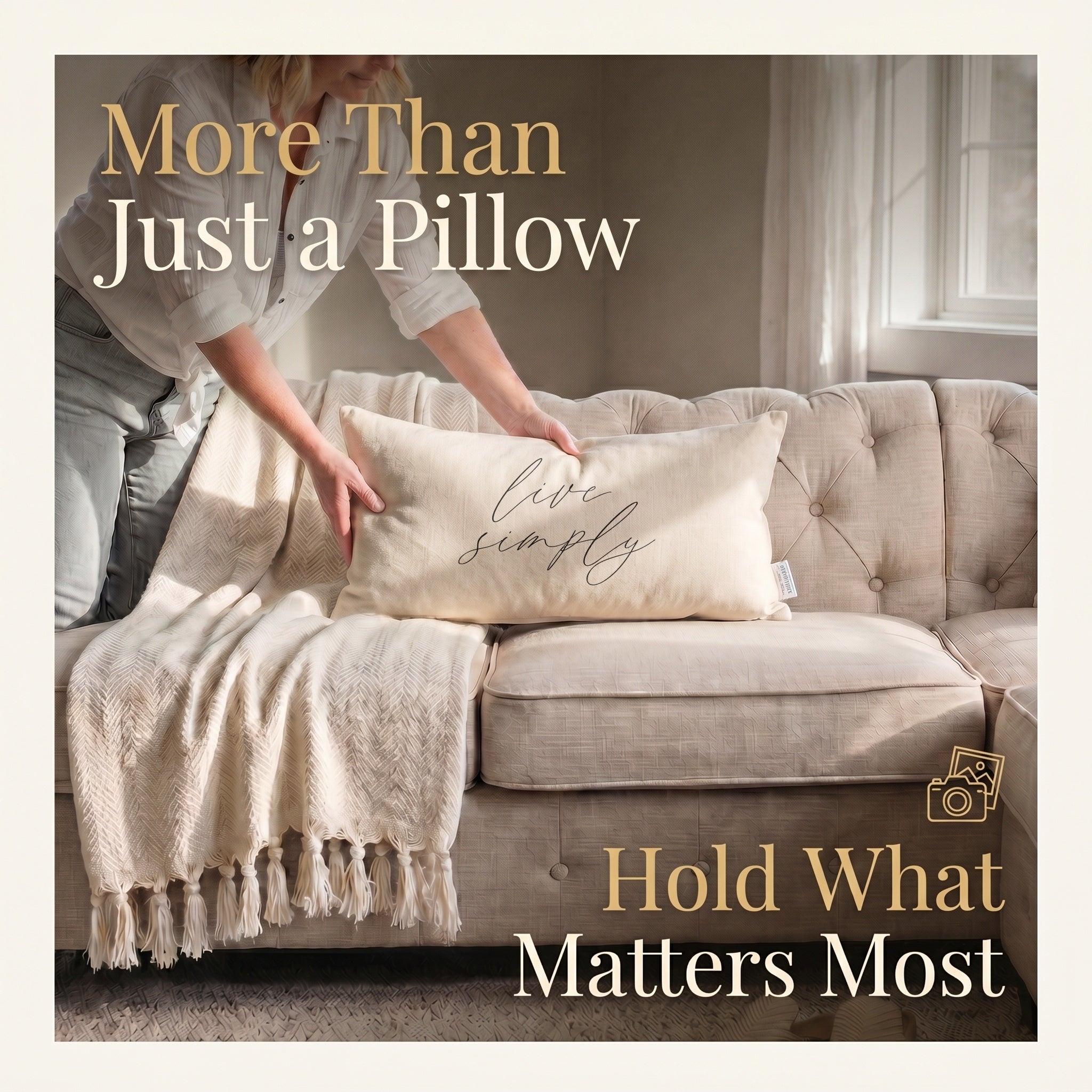 Lumbar Pillows - Live Simply