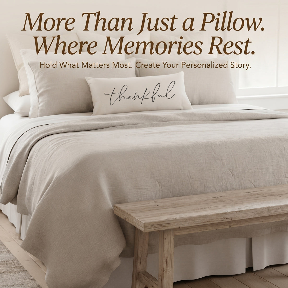 Lumbar Pillows - Thankful