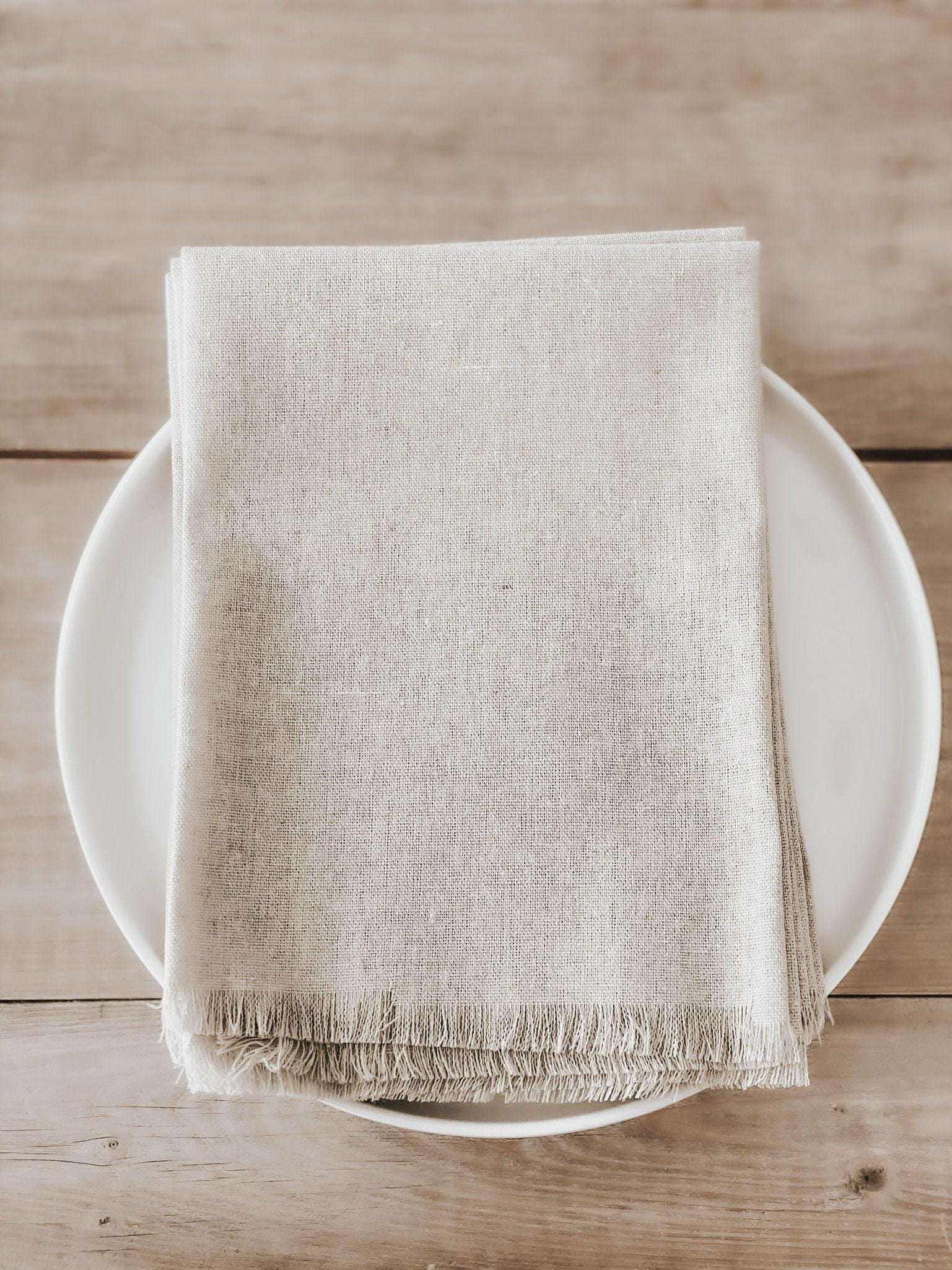 Personalized Napkins - Personalized Last Name With Laurel