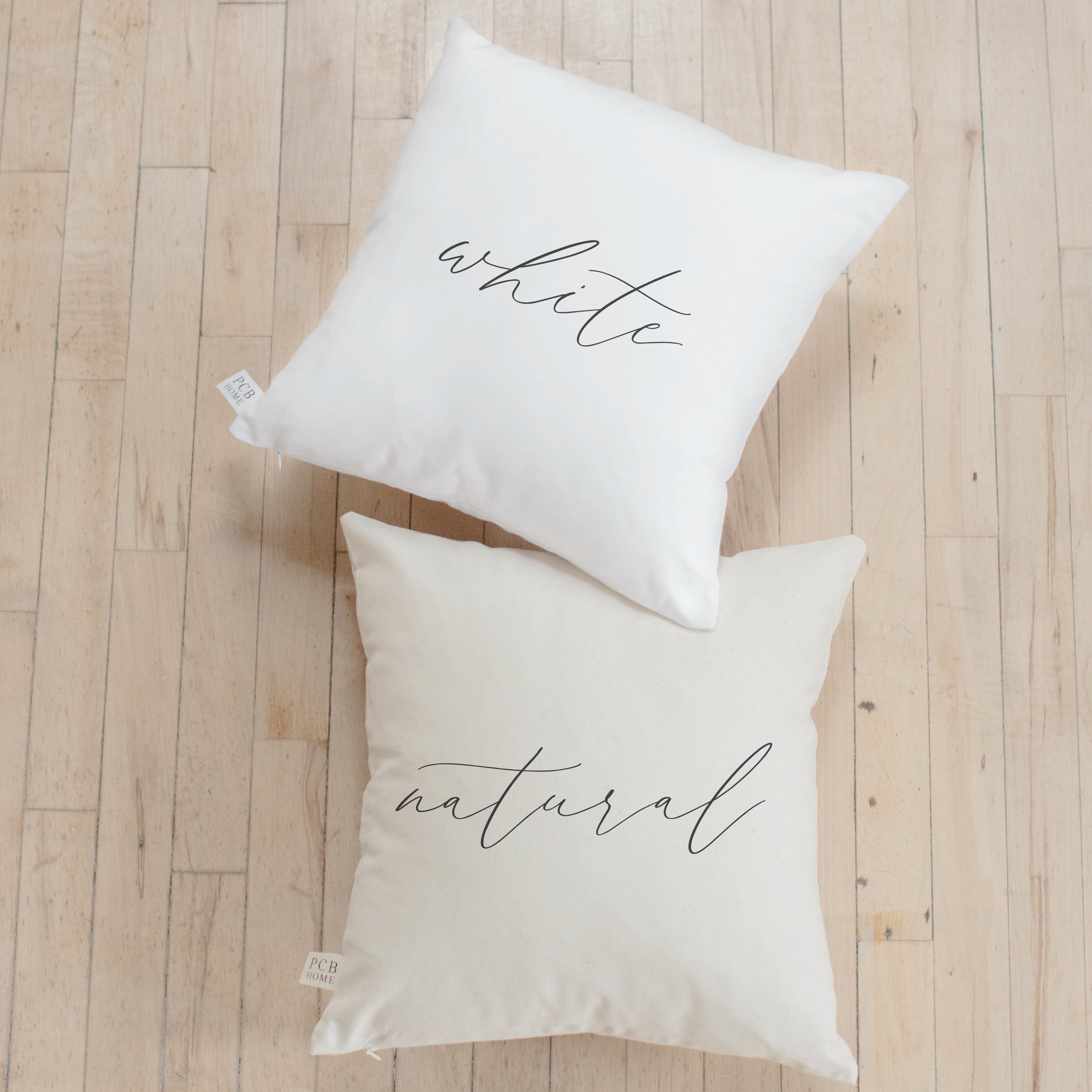 Throw Pillows - Floral Alphabet