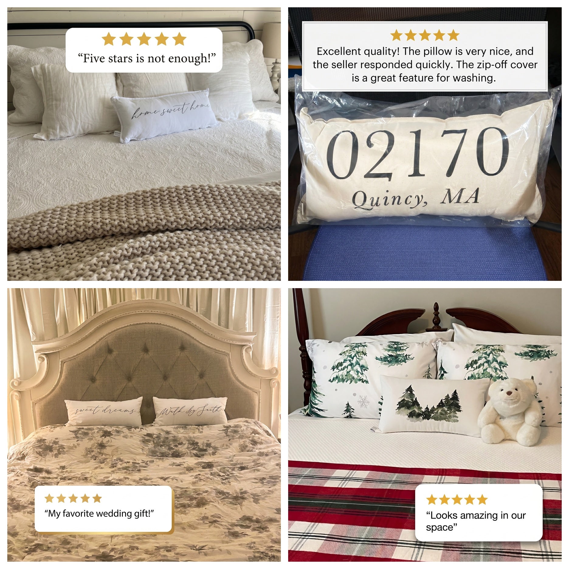 Lumbar Pillows - For This Child We Have Prayed