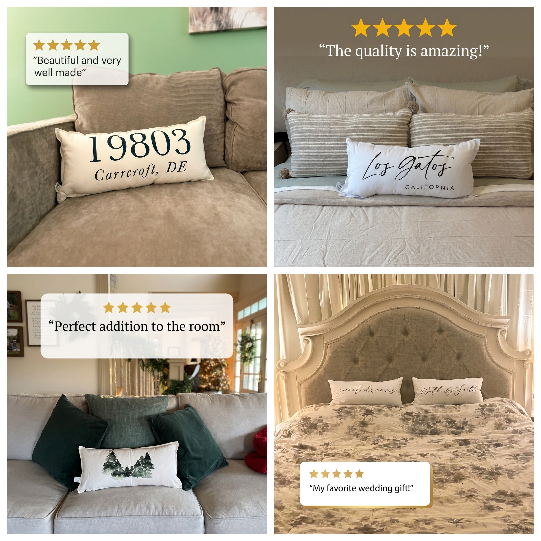 Lumbar Pillows - Love You