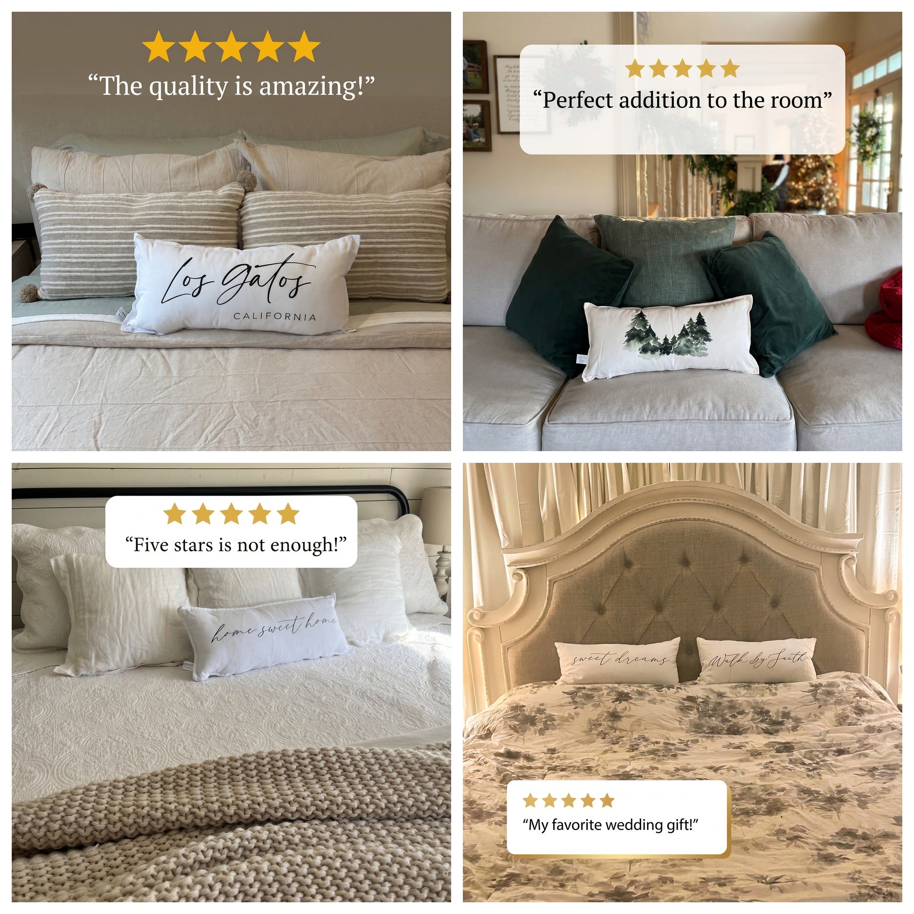 Lumbar Pillows - Great is Thy Faithfulness