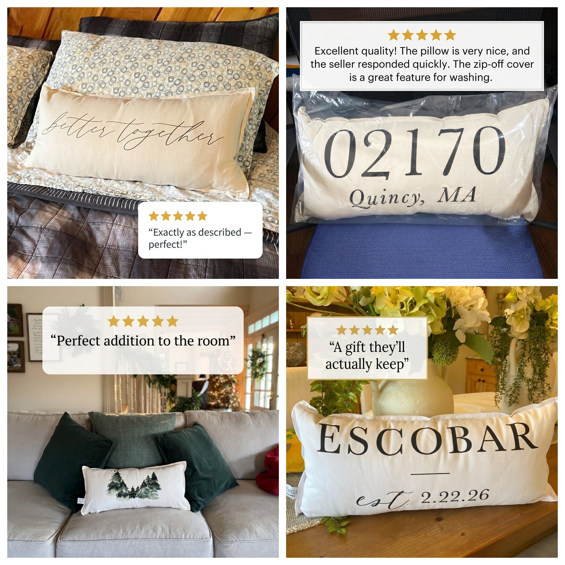 Lumbar Pillows - The Snuggle is Real