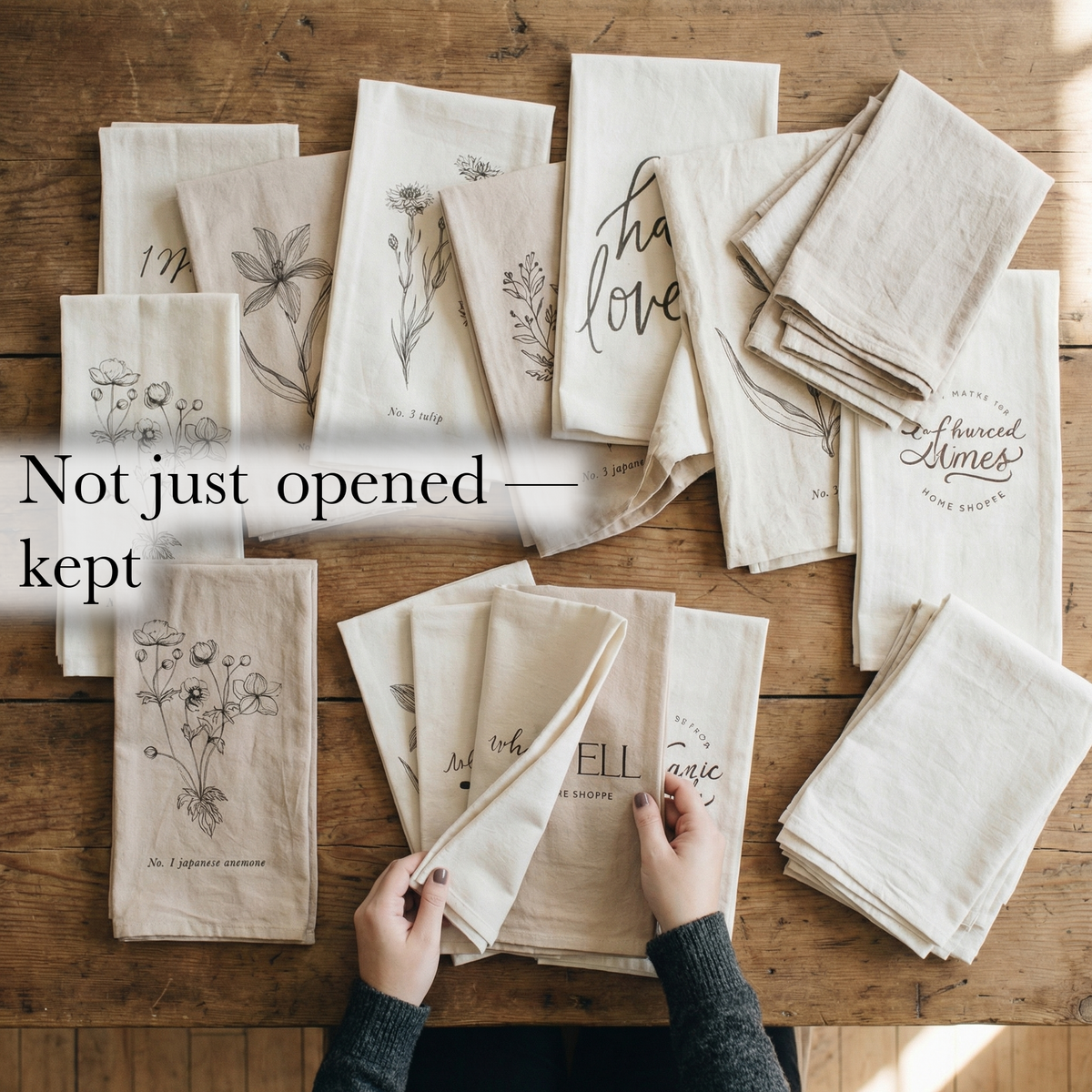 Tea Towel - Hello Autumn