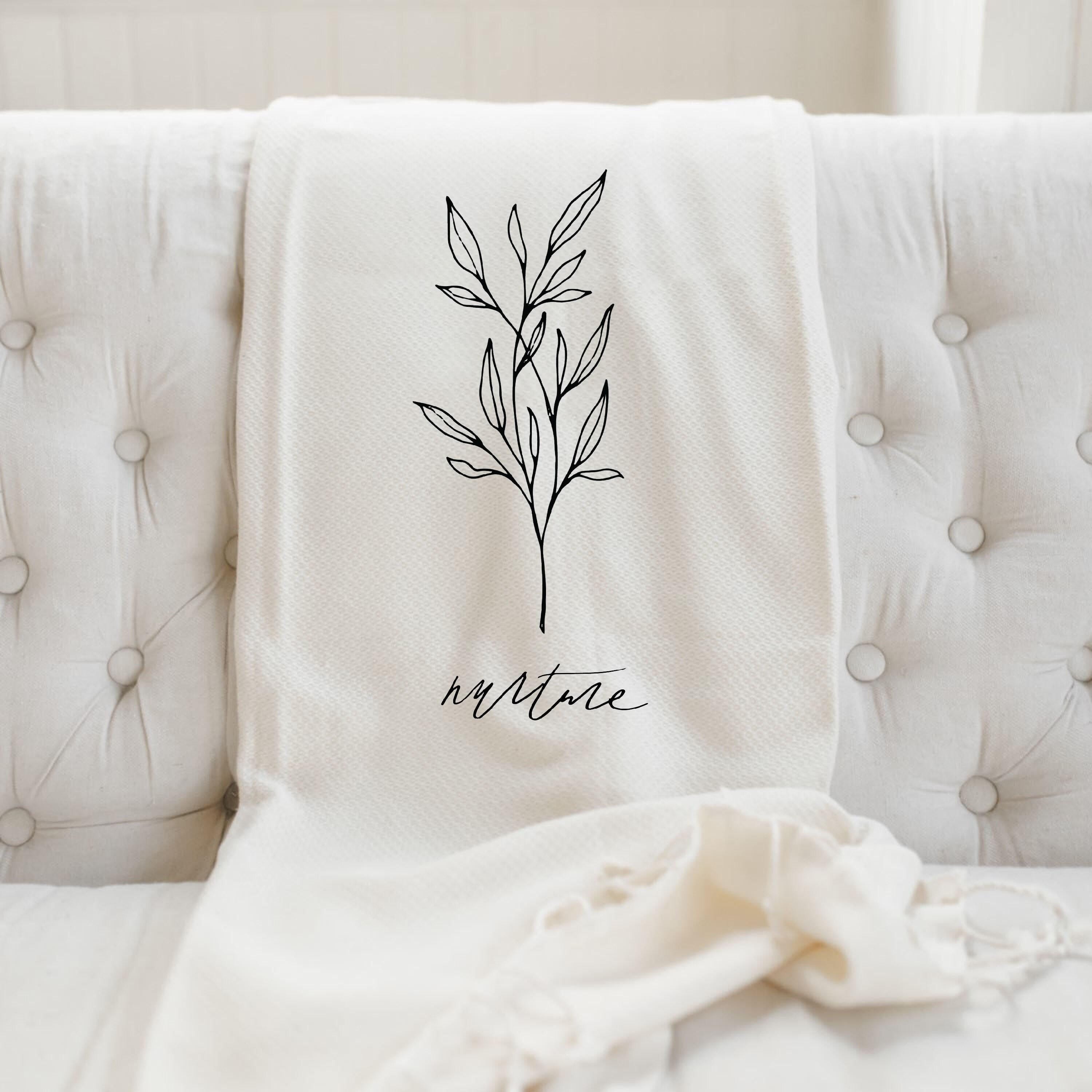 Throw Blankets - Nurture Wildflower