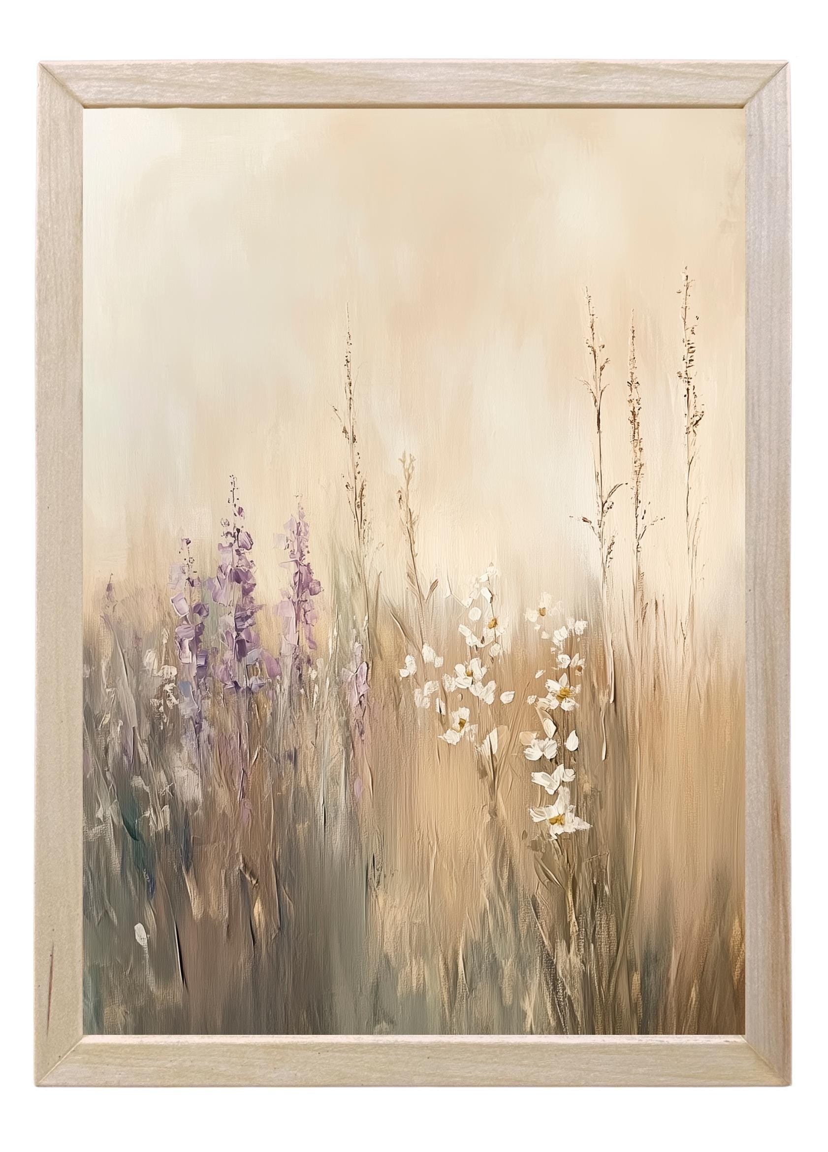Wooden Frames - Lavender Watercolor