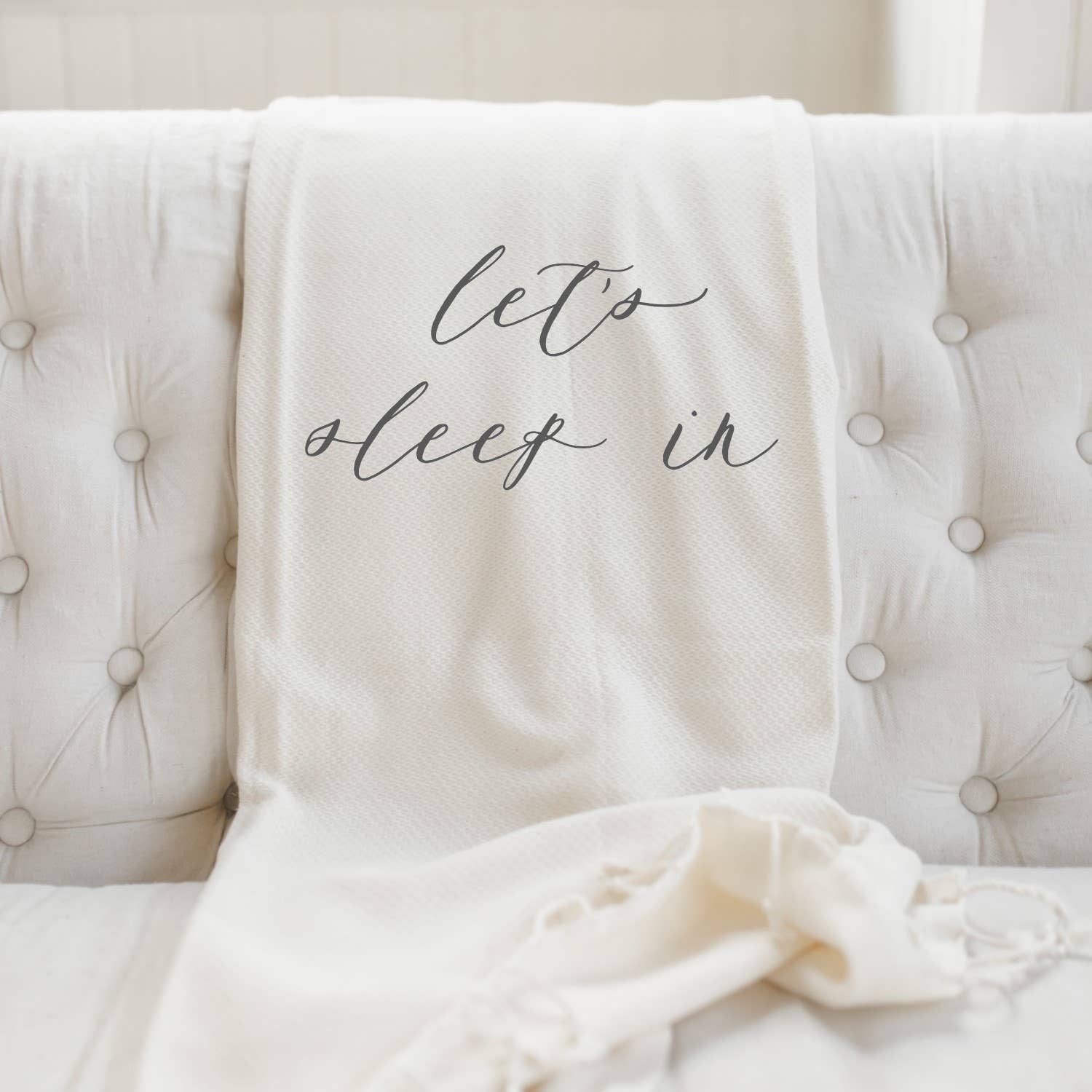 Throw Blankets - Let's Sleep In
