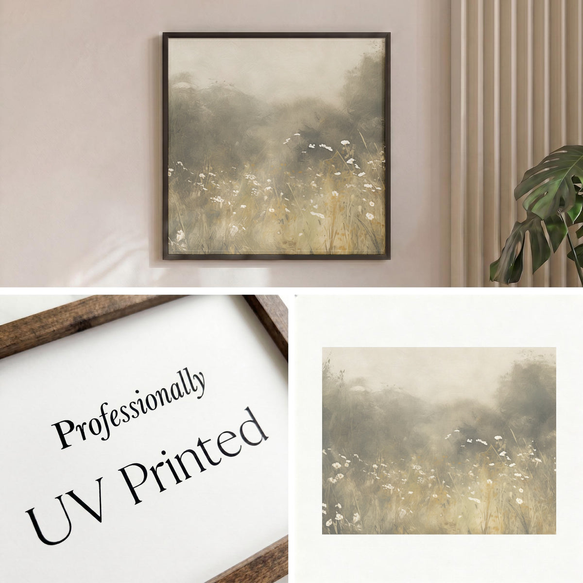 Wooden Frames - Dainty Wildflowers