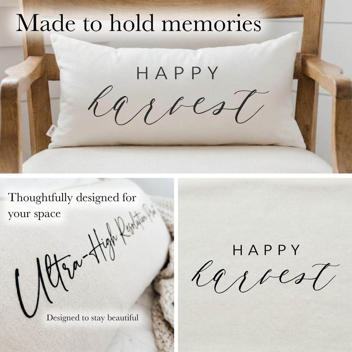 Lumbar Pillows - Happy Harvest