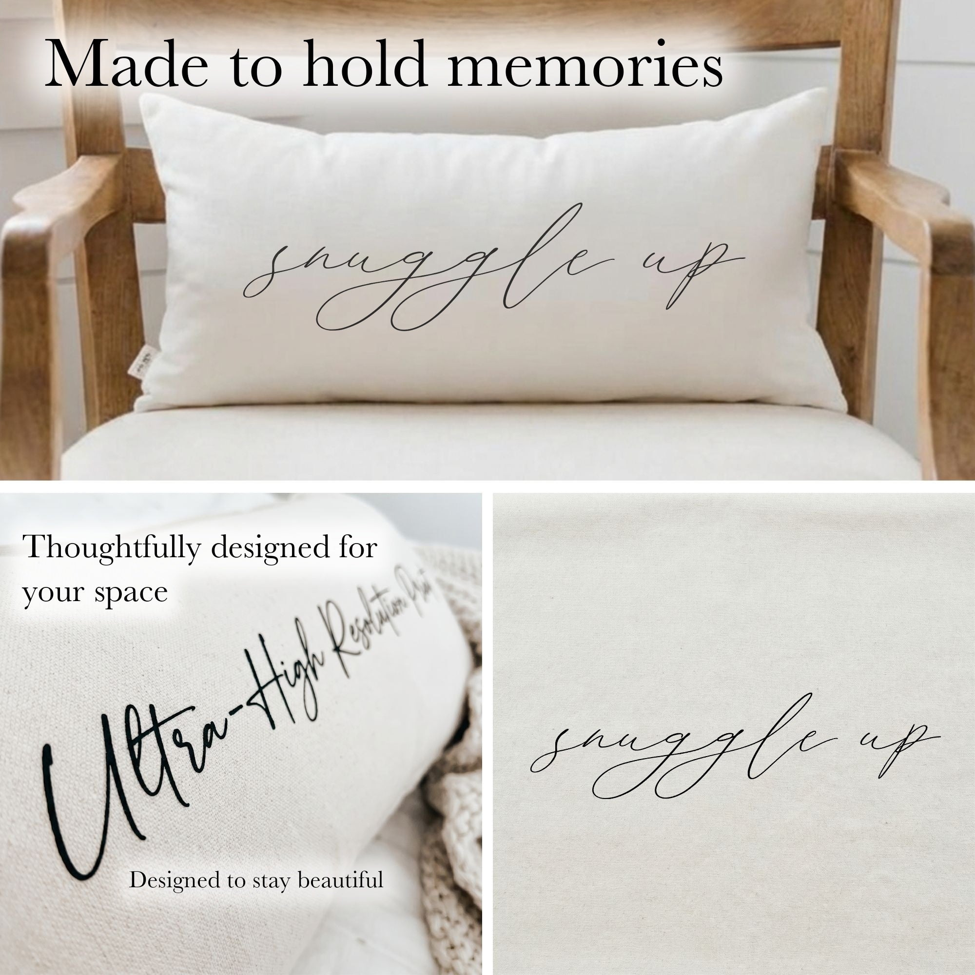 Lumbar Pillows - Snuggle Up