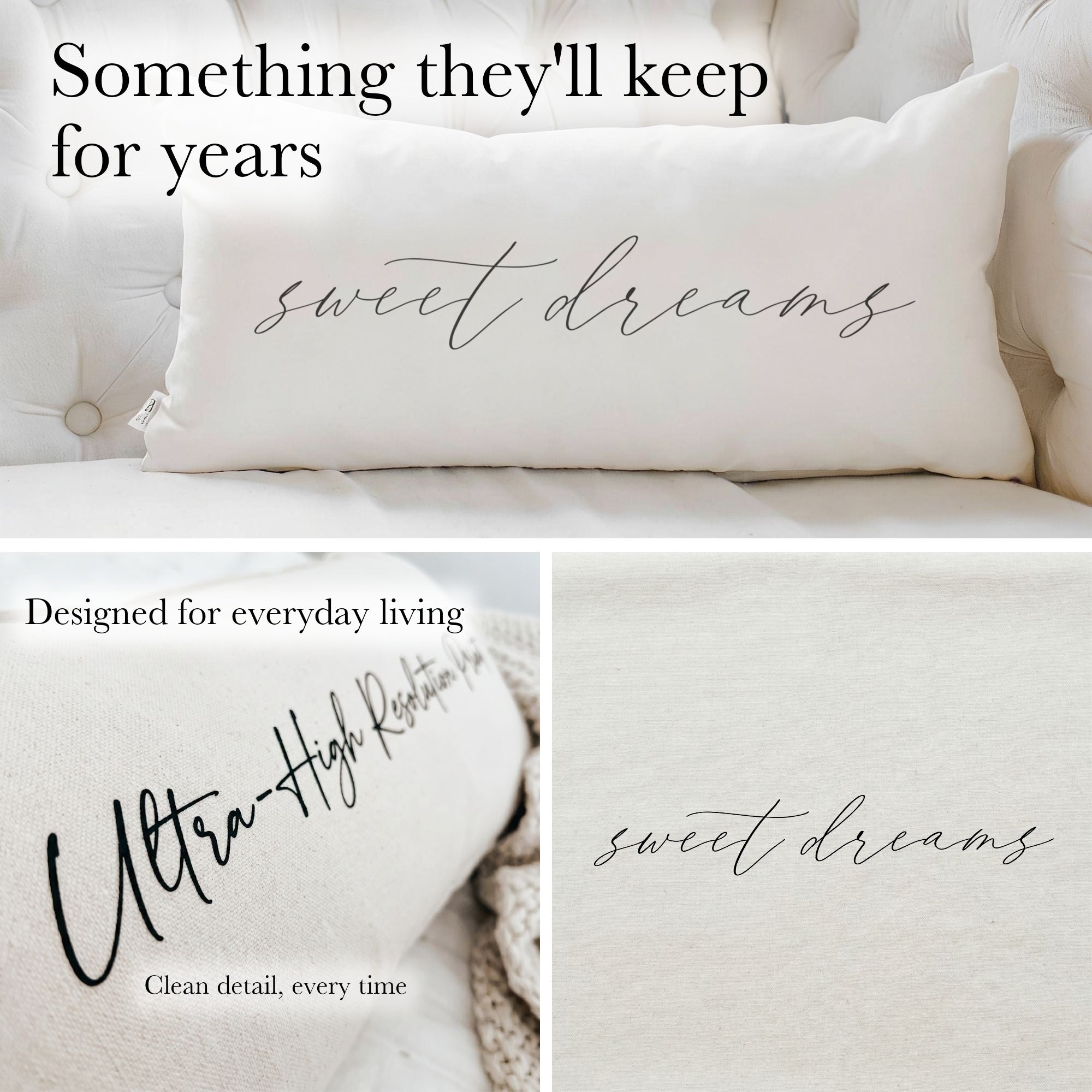 Lumbar Pillows - Sweet Dreams