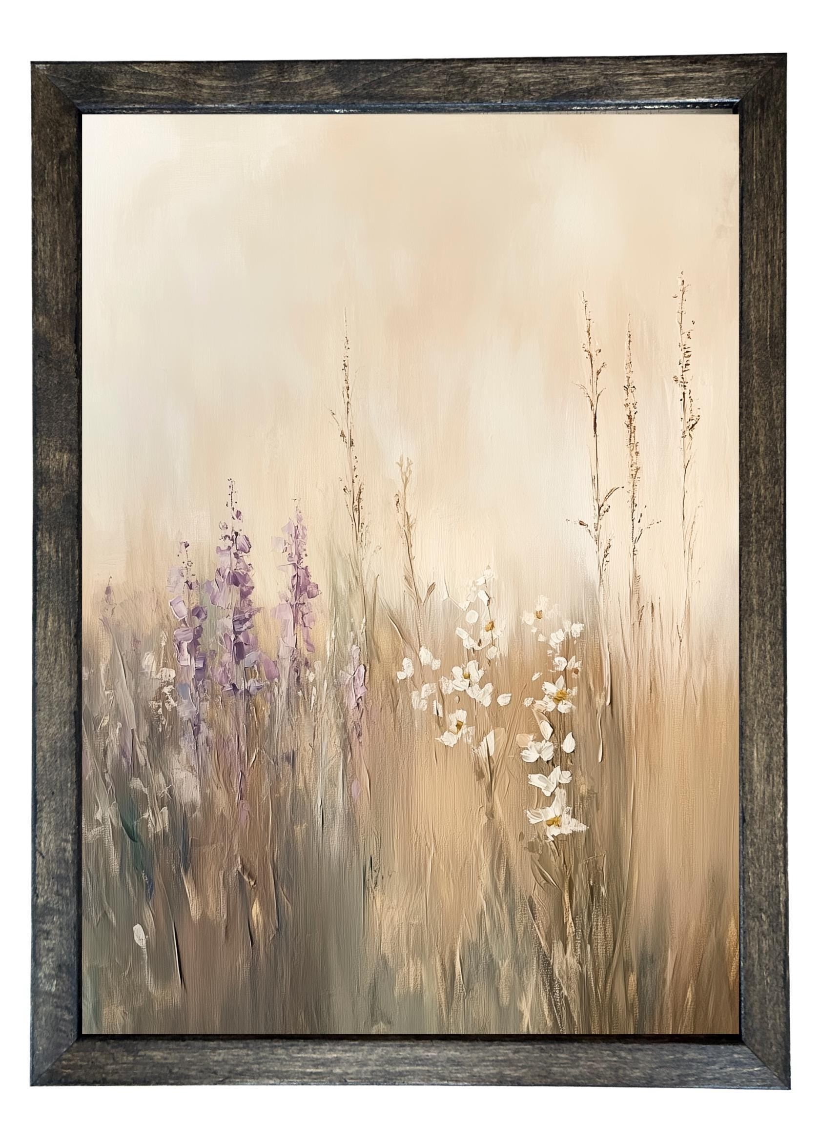Wooden Frames - Lavender Watercolor