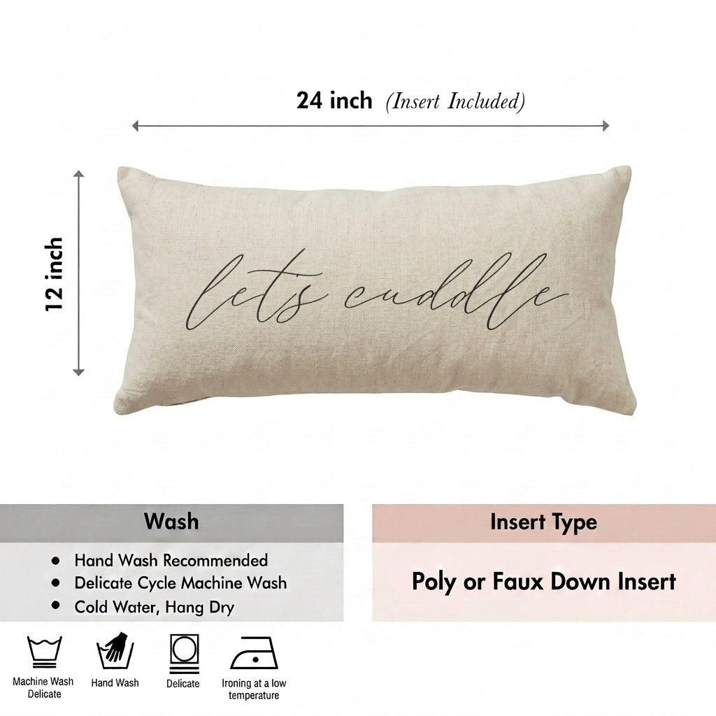 Lumbar Pillows - Let's Cuddle