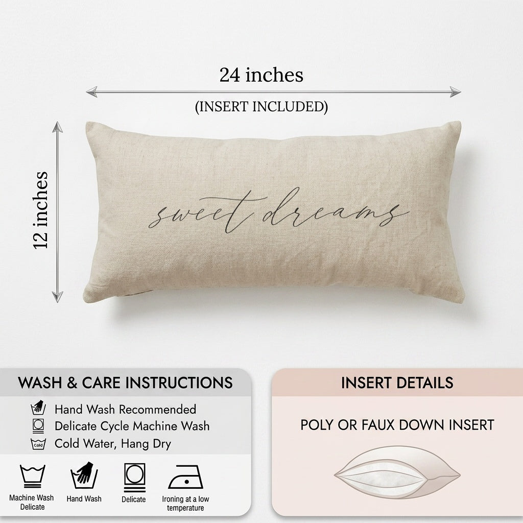 Lumbar Pillows - Sweet Dreams