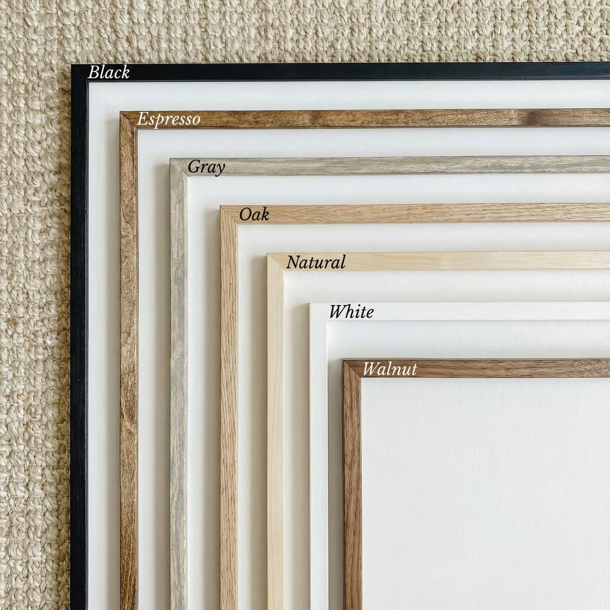 Wooden Frames - Bright Wildflowers Vertical