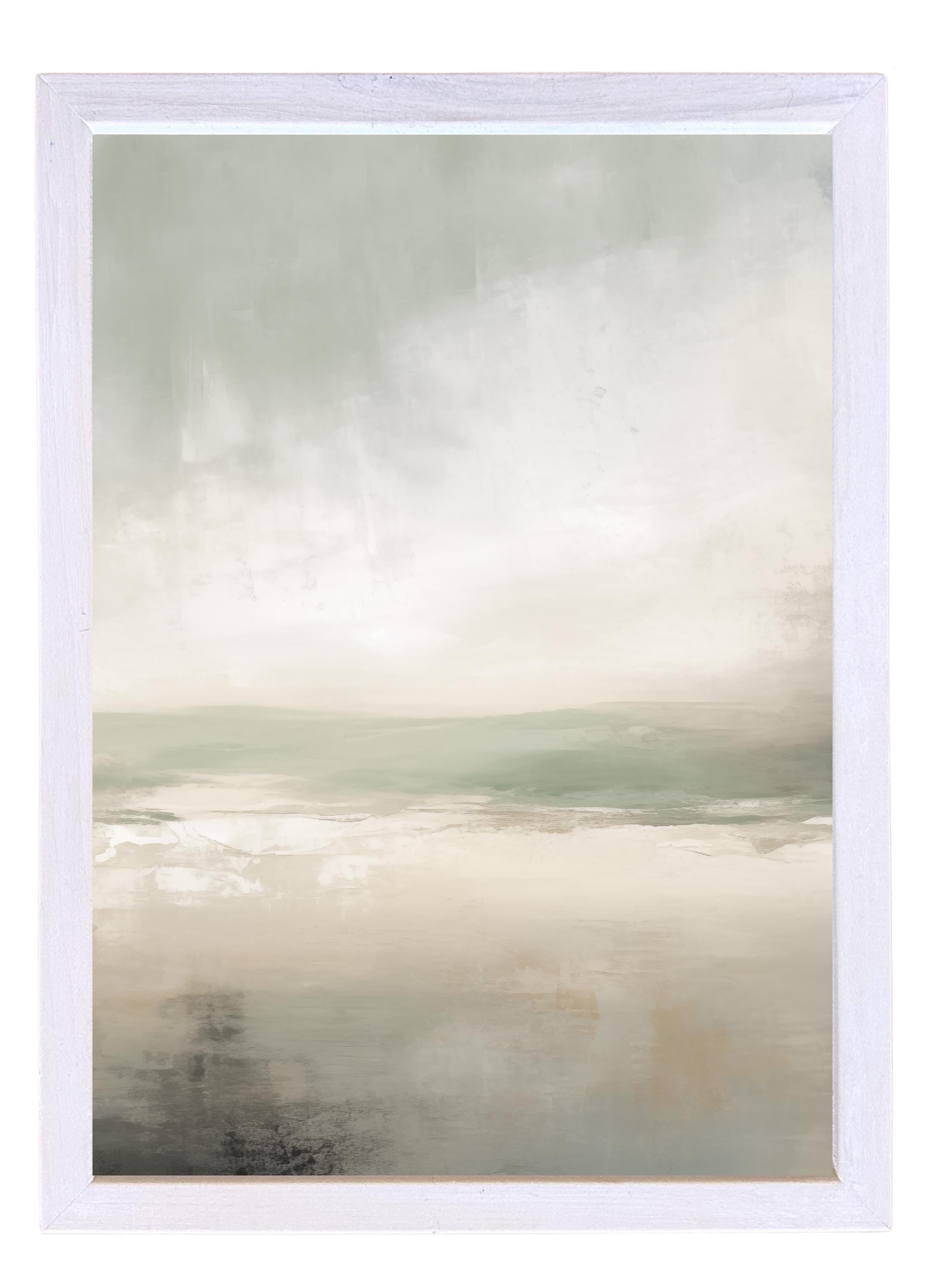 Wooden Frames - Abstract Blues