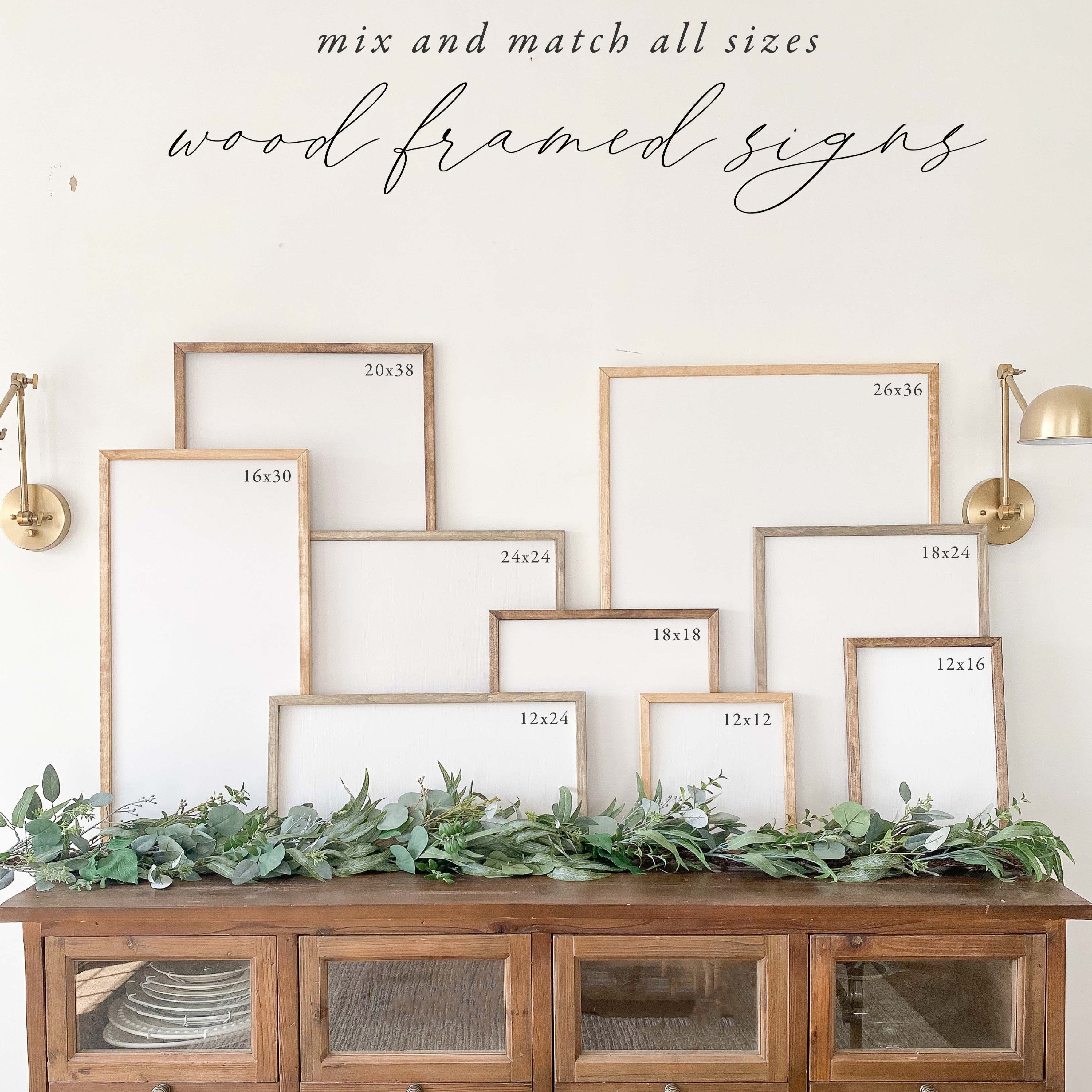 Wooden Frames - Butterfly Pair
