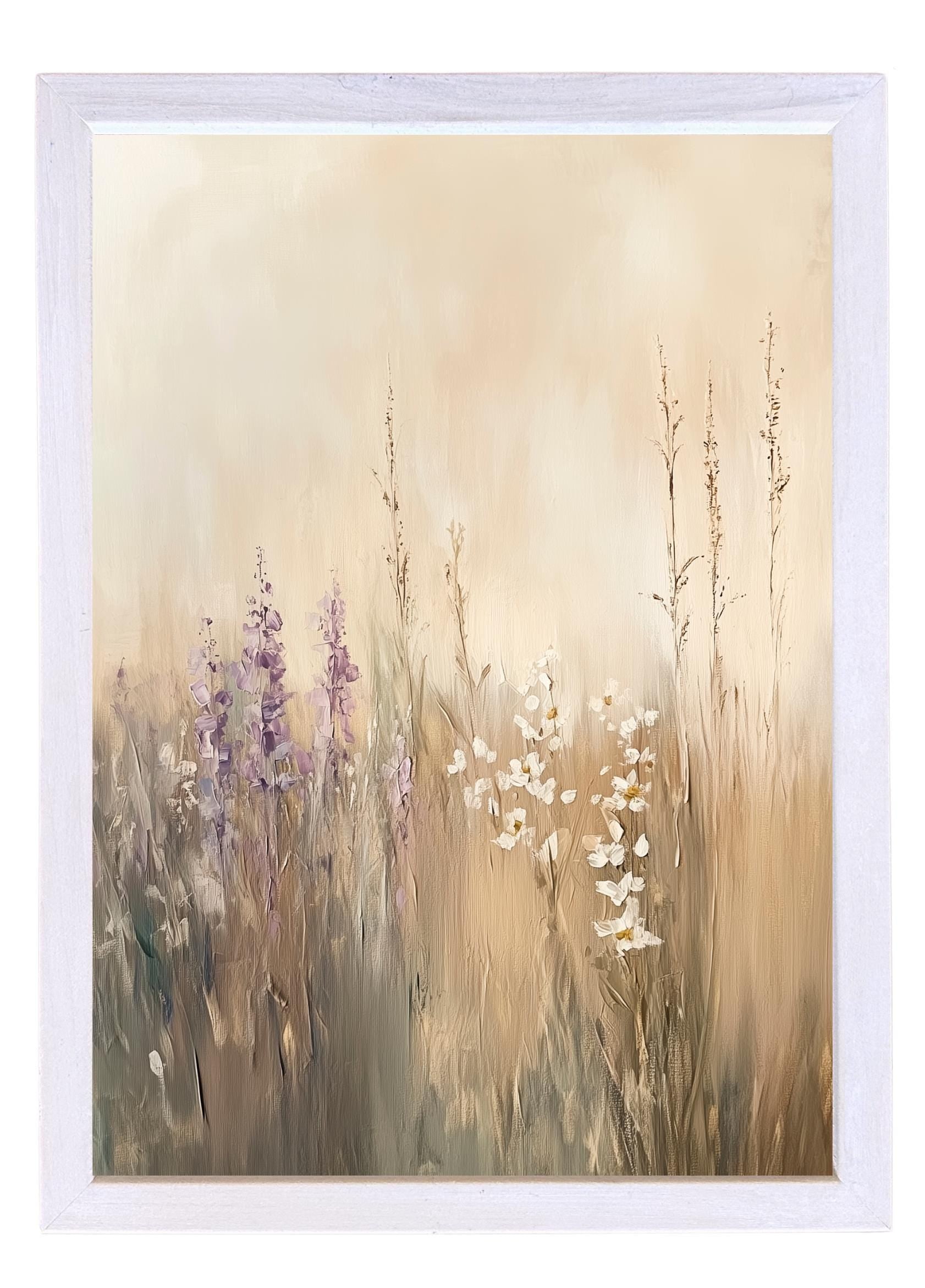 Wooden Frames - Lavender Watercolor
