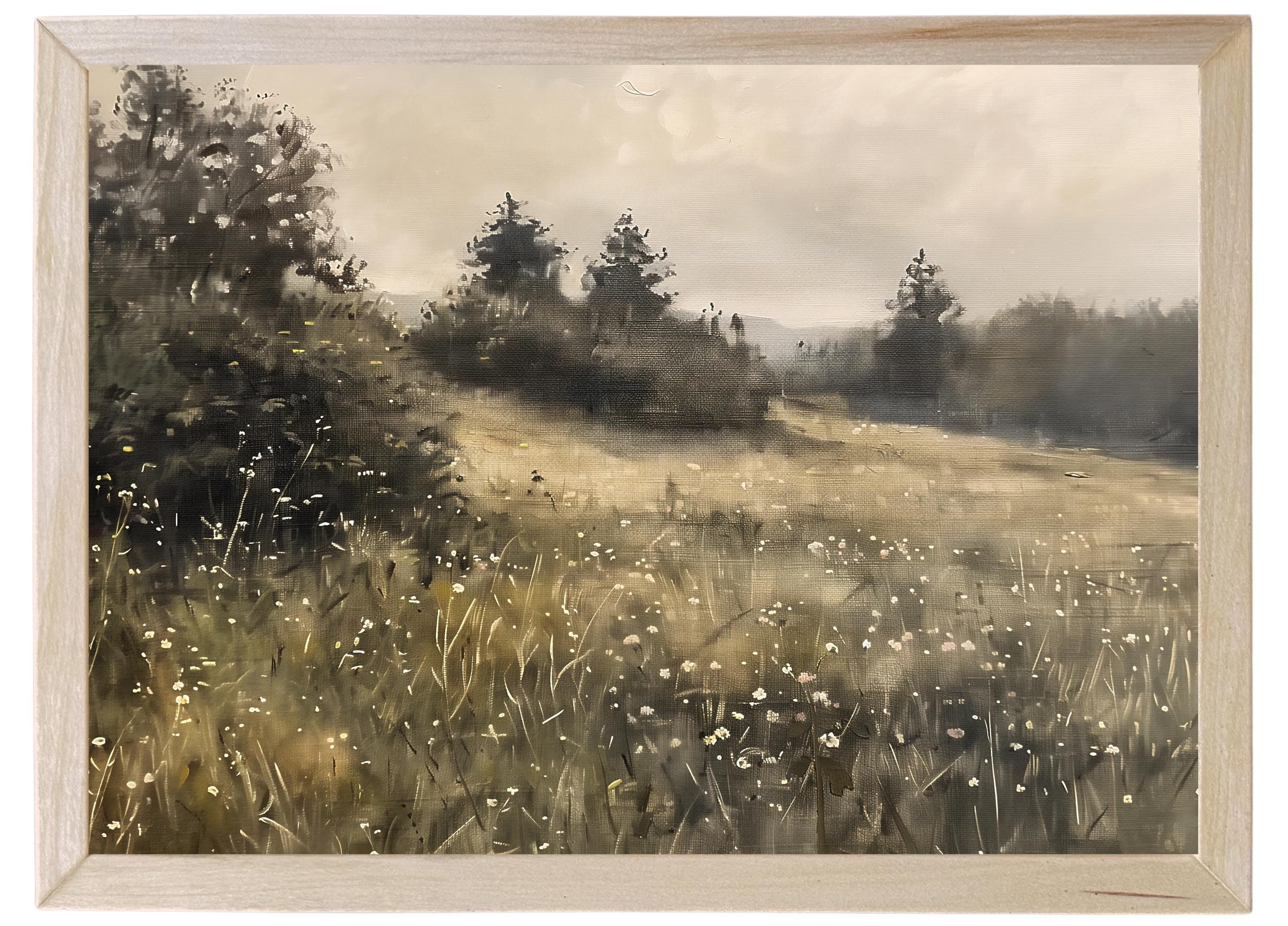 Wooden Frames - Evergreen Field