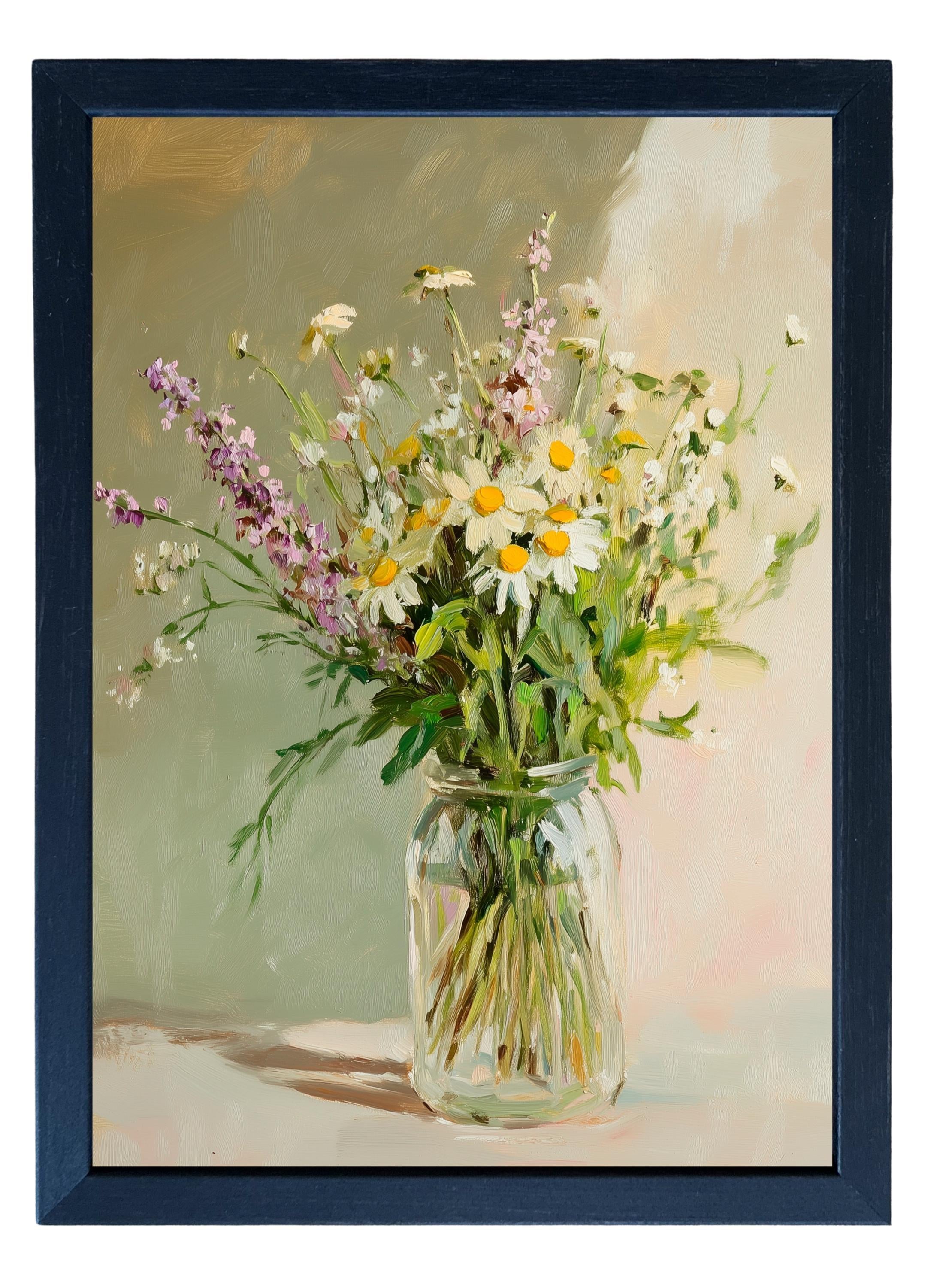 Wooden Frames - Handpicked Wildflower Bouquet