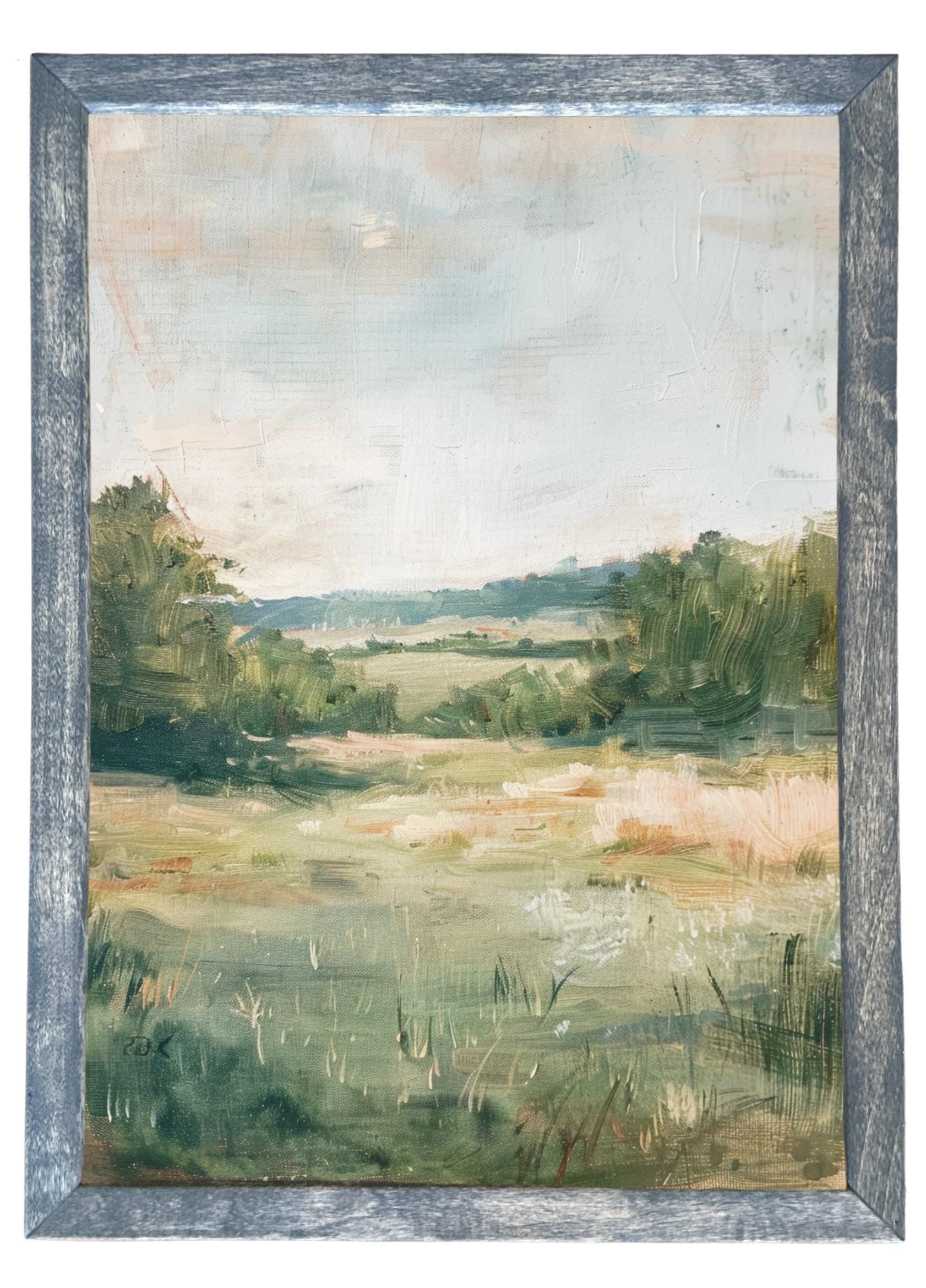 Wooden Frames - Textured Fields