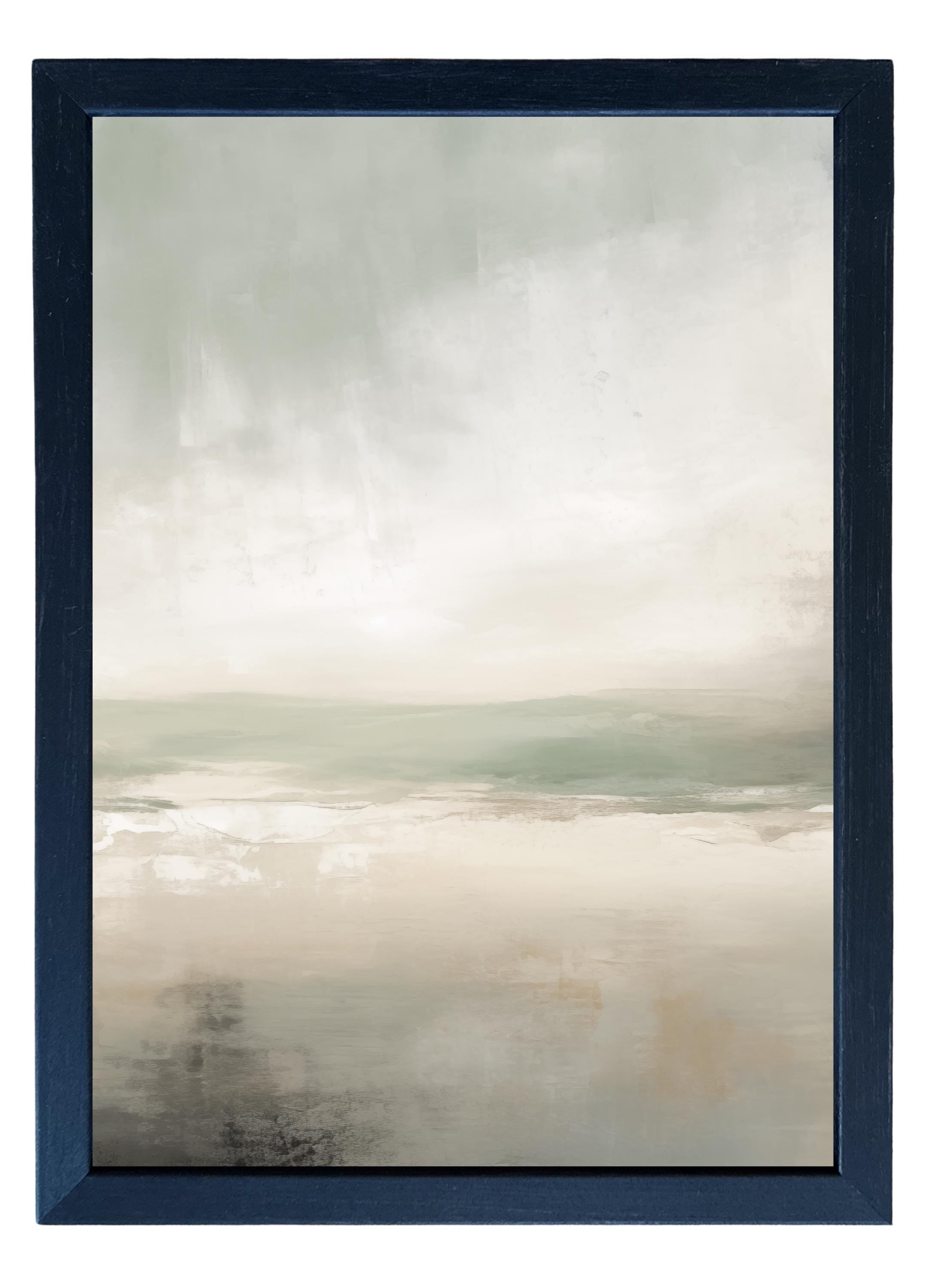 Wooden Frames - Abstract Blues