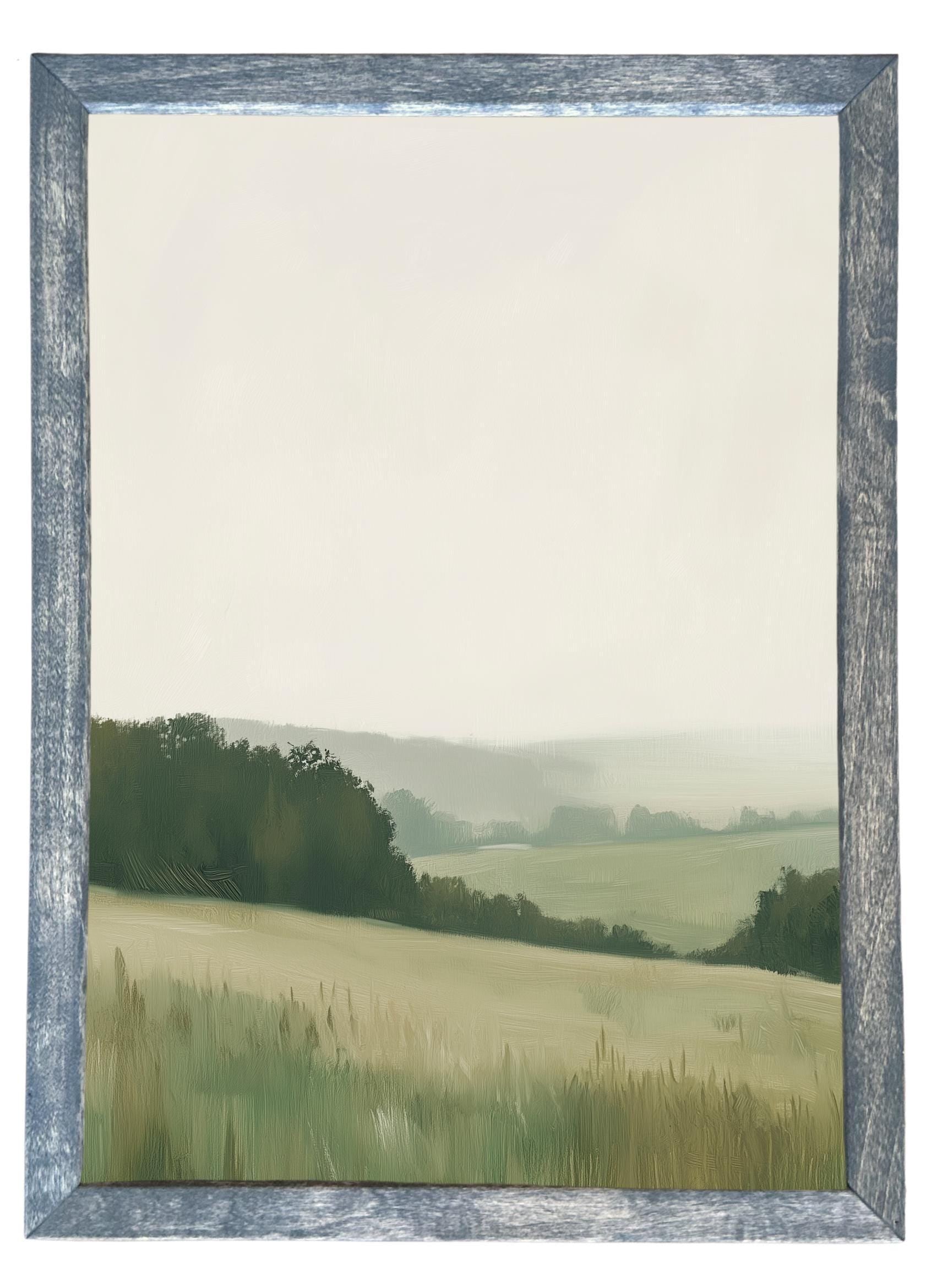 Wooden Frames - Hillside Pastures