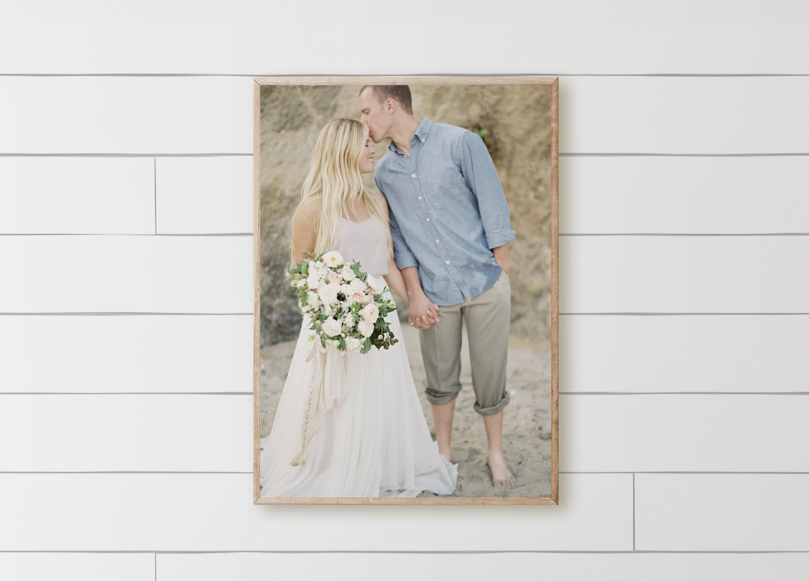 Custom Framed Photo Sign - Your Picture! Framed Photo Sign, Mothers Day Gift, Custom Grandparents Gift, Custom wall decor, personalized gift