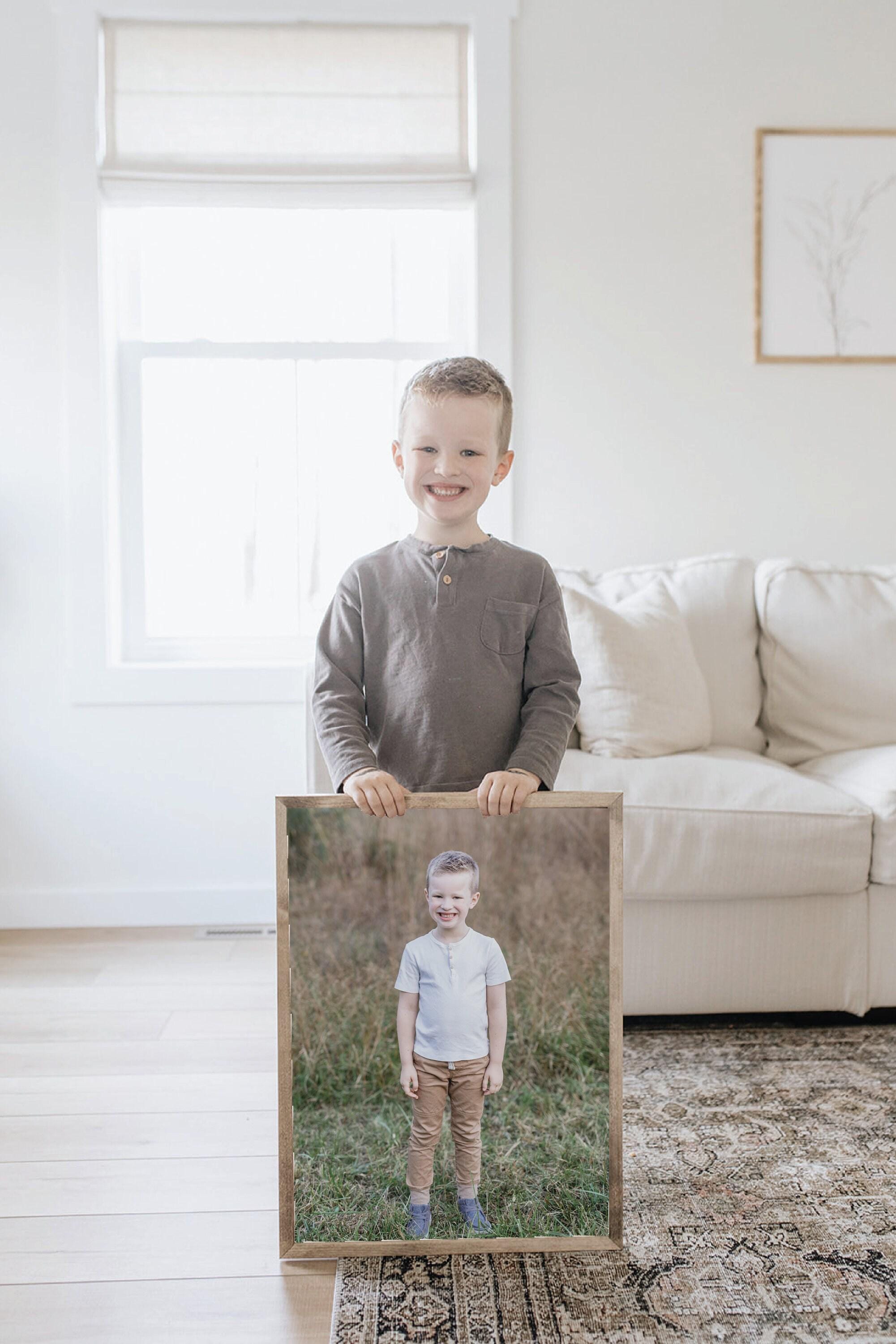 Custom Framed Photo Sign - Your Picture! Framed Photo Sign, Mothers Day Gift, Custom Grandparents Gift, Custom wall decor, personalized gift