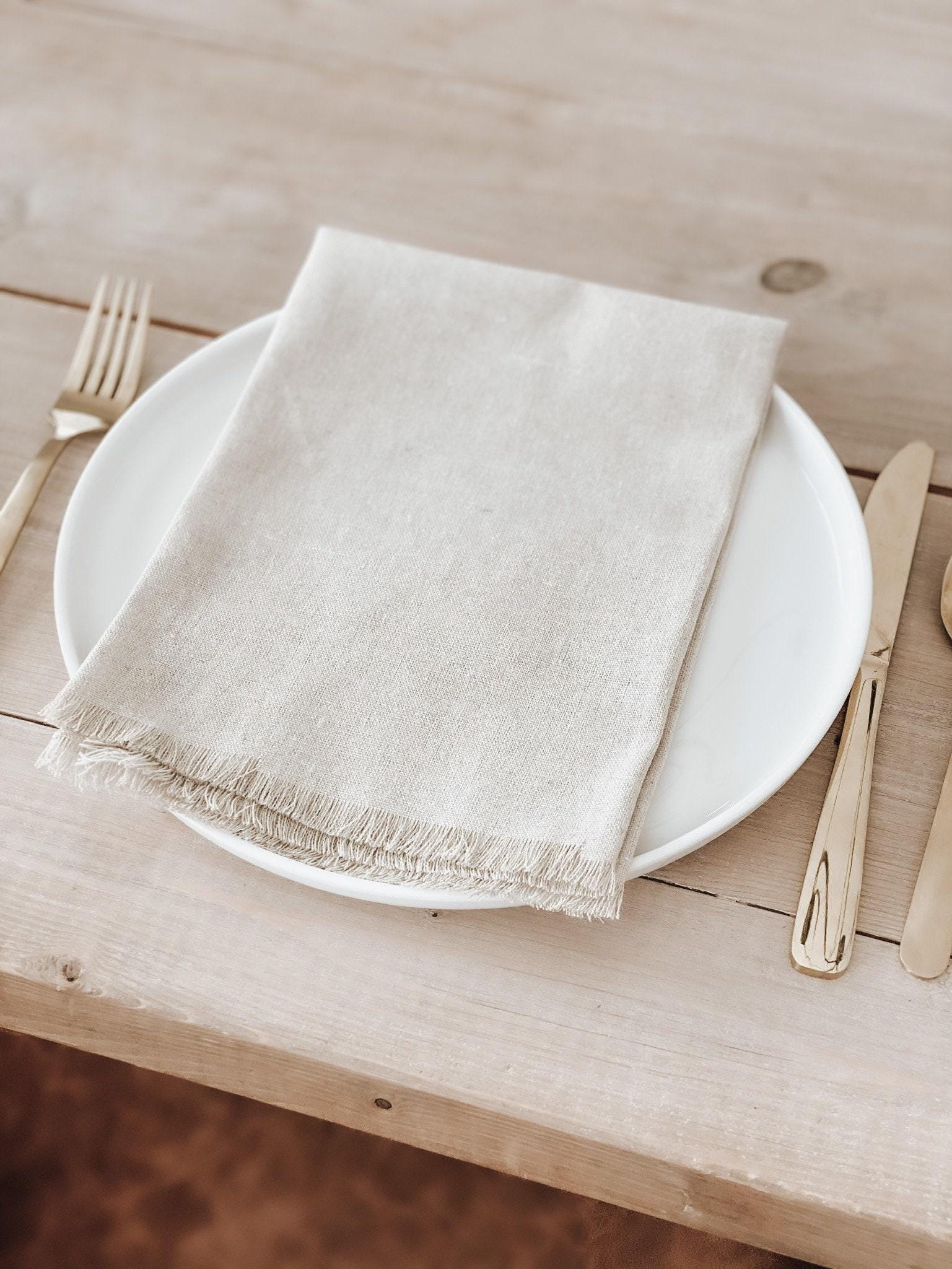 Christmas Napkin Set - Heaven and Nature Watercolor, Home Decor, Housewarming, Tableware, Place Setting, Seasonal decor, kitchen linens