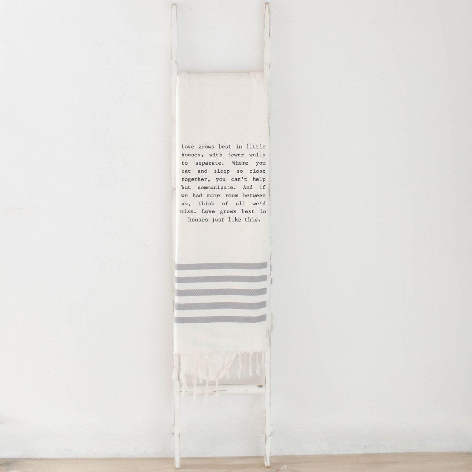 Throw Blanket - Love Grows Best, present, housewarming gift, decorative blanket, cozy, pretty